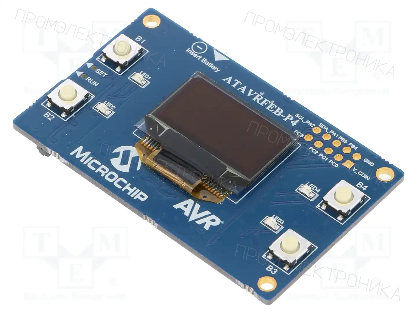 Microchip Technology ATAVRFEB-P4 — Наборы пусковые для систем Microchip