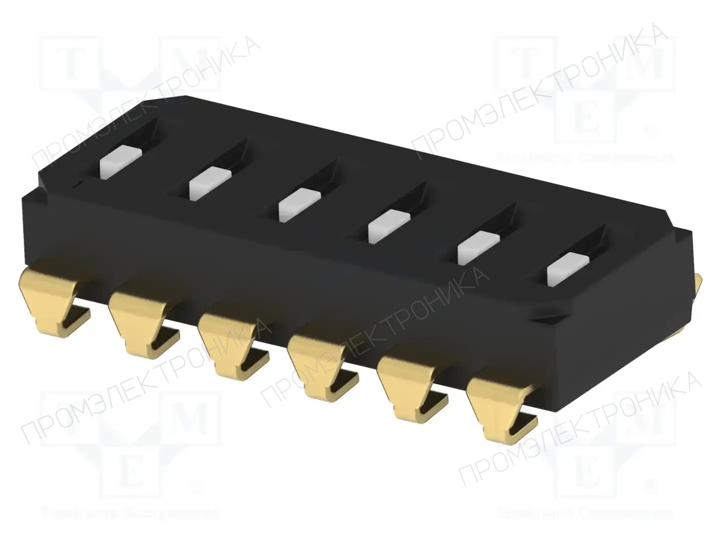 TE Connectivity EDS06SNRNTR04Q — Переключатели типа Dip-Switch