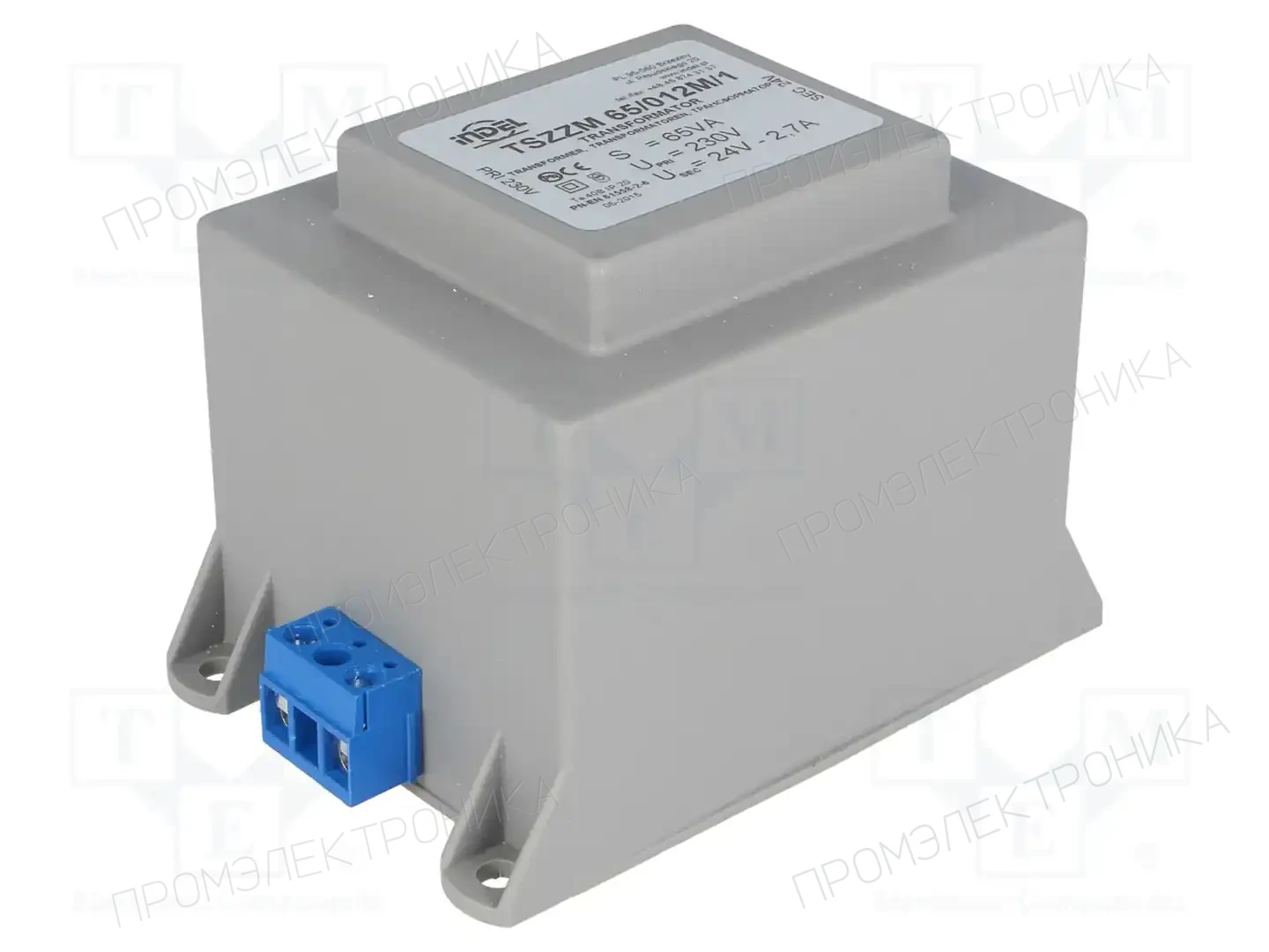 INDEL TSZZM 65/012M/1 — Трансформаторы с креплением