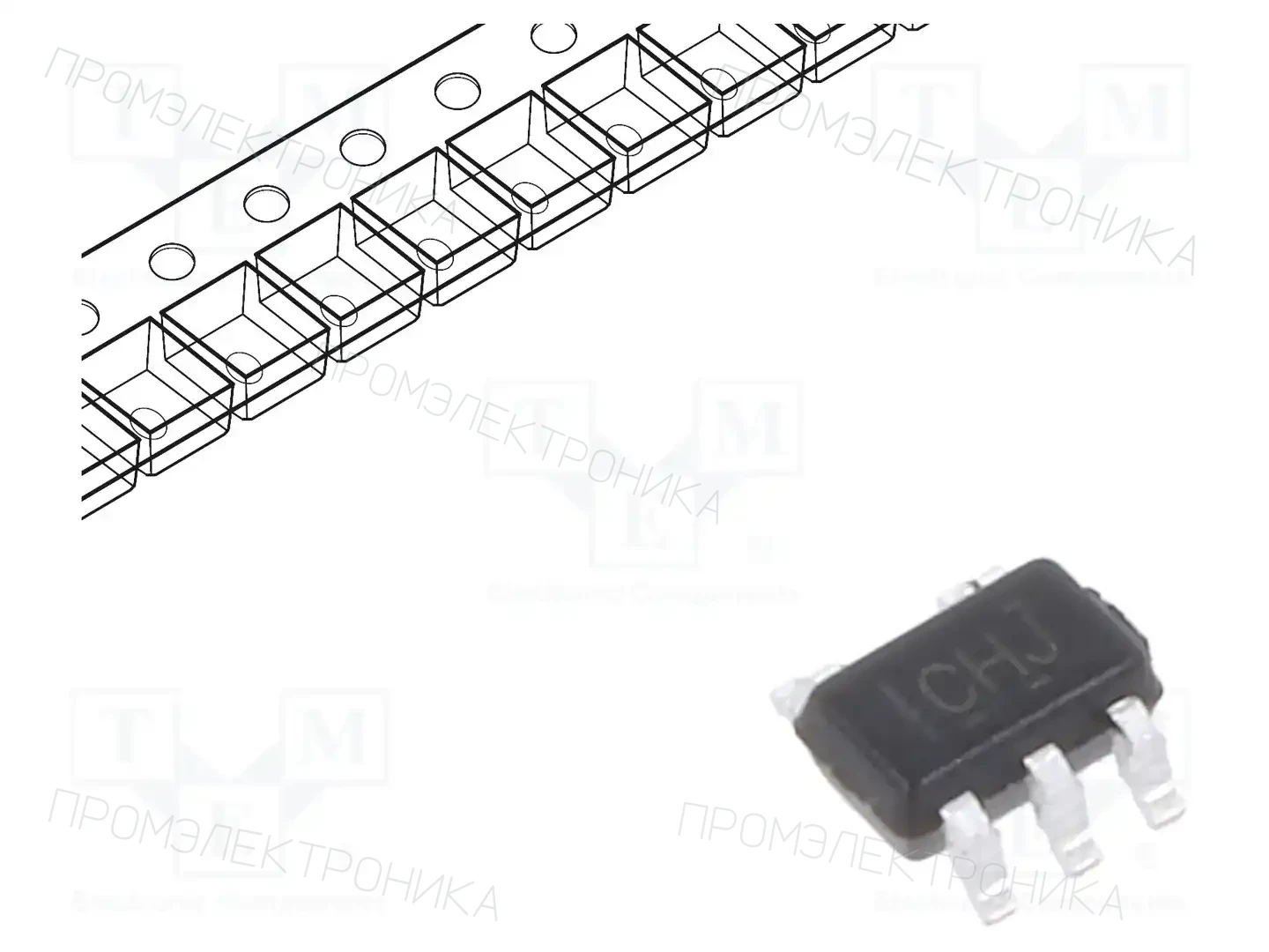 Texas Instruments SN74LVC1G86DCKR — Ворота, инверторы