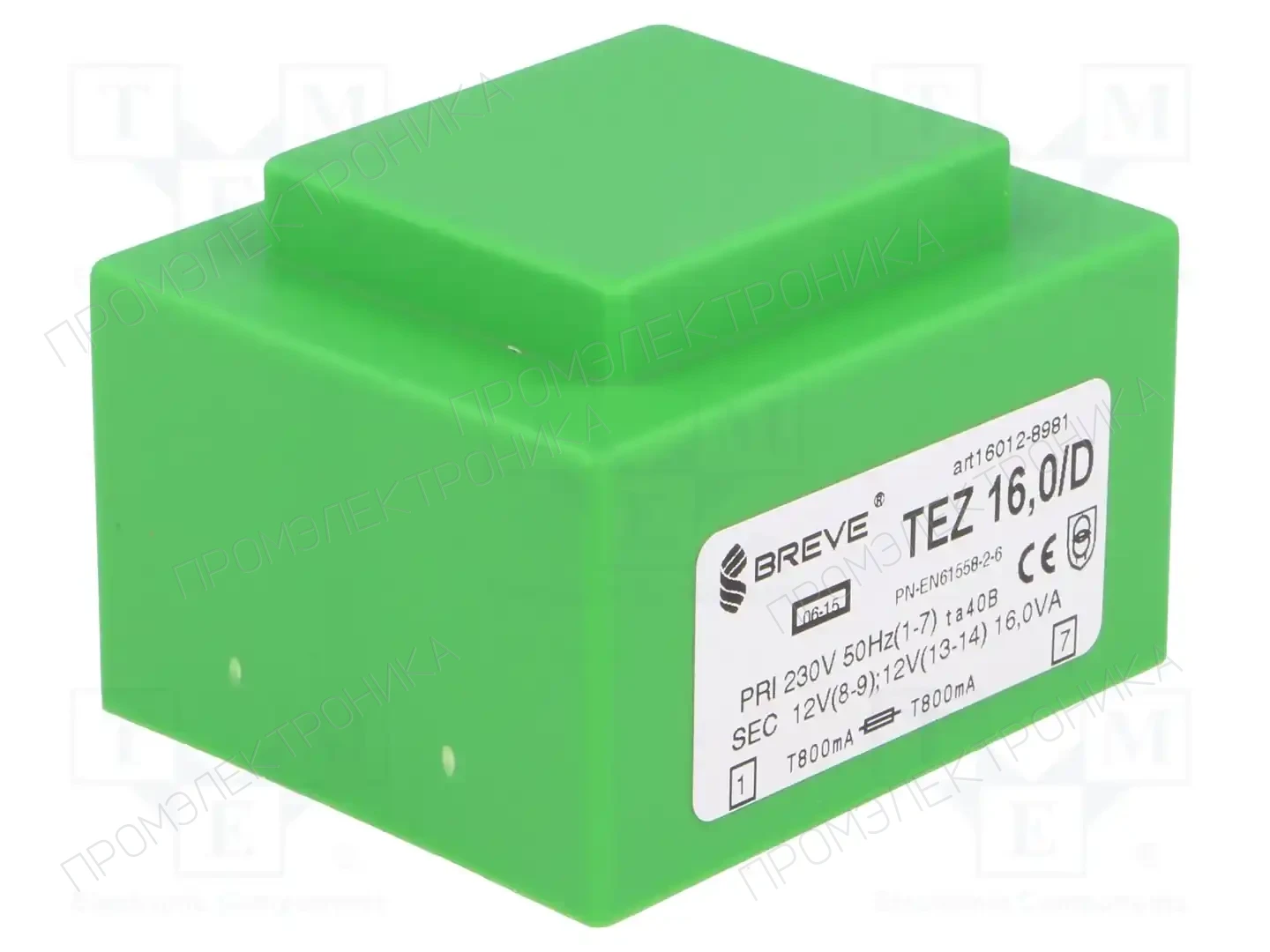 BREVE TUFVASSONS 16012-8981 — Трансформаторы PCB
