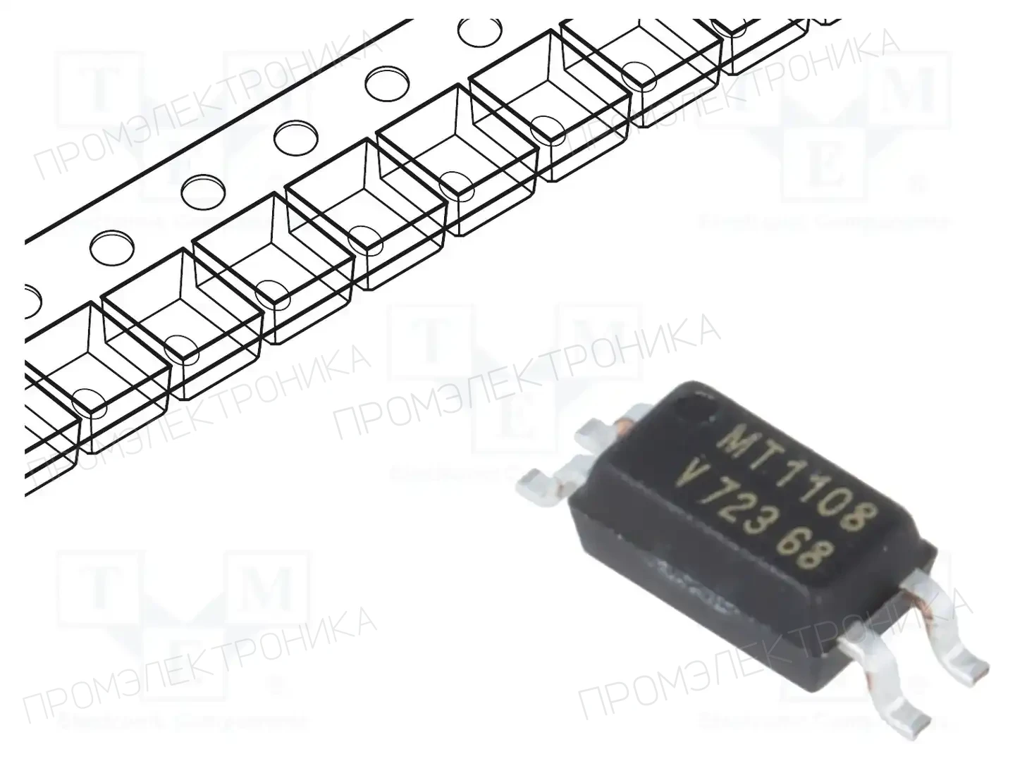 VISHAY TCMT1108 — Оптроны – аналоговый выход