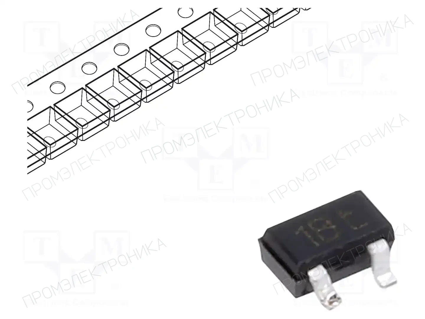 NEXPERIA BC846BW,135 — Транзисторы NPN SMD