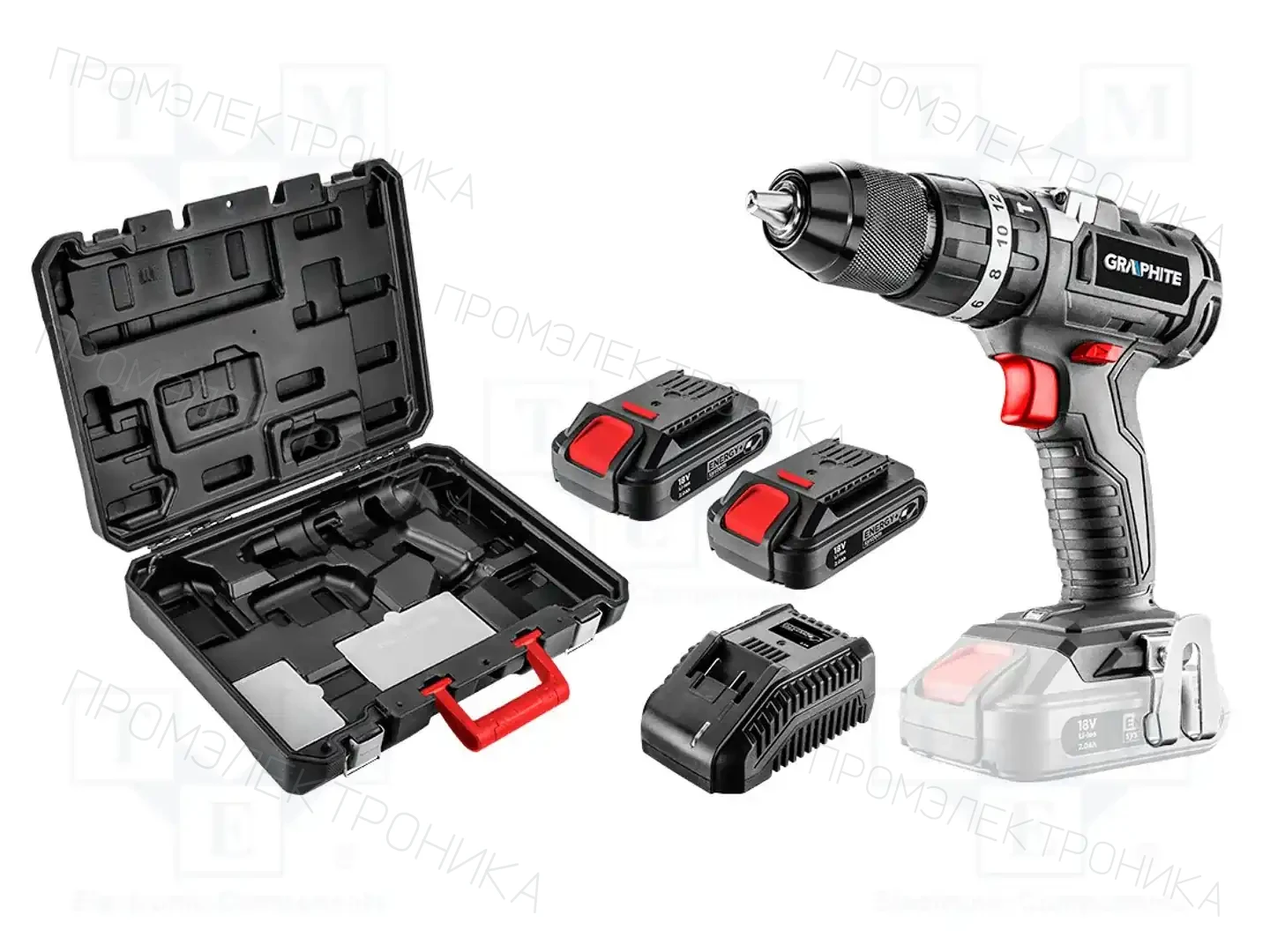 GRAPHITE 58G020-SET2 — Аккумуляторные электроинструменты