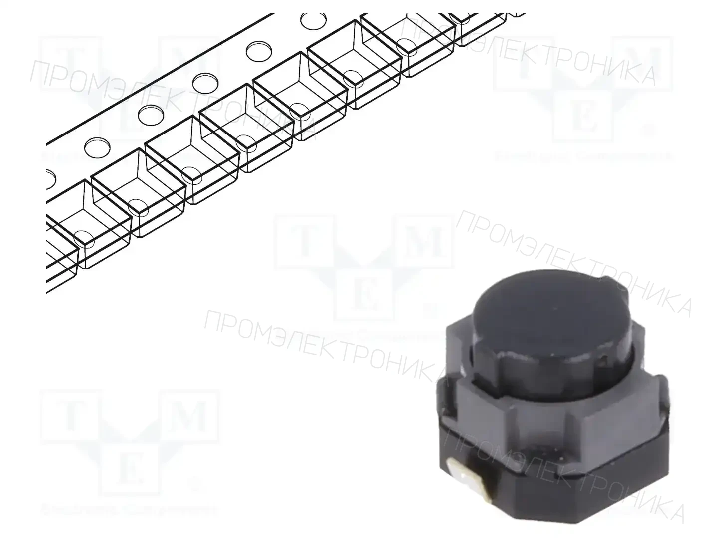 PANASONIC EVPASKC1A — Микропереключатели TACT