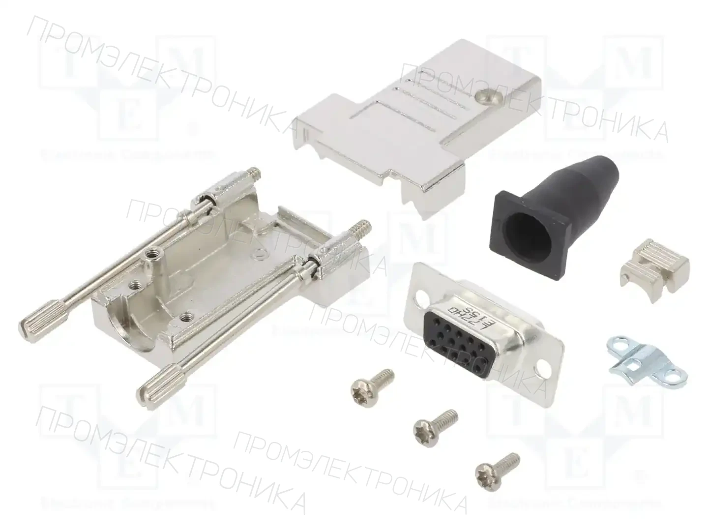AMPHENOL COMMUNICATIONS SOLUTIONS L17DTSL09-RG-LJS-T+L77HDE15S — Комплектные штекеры D-Sub