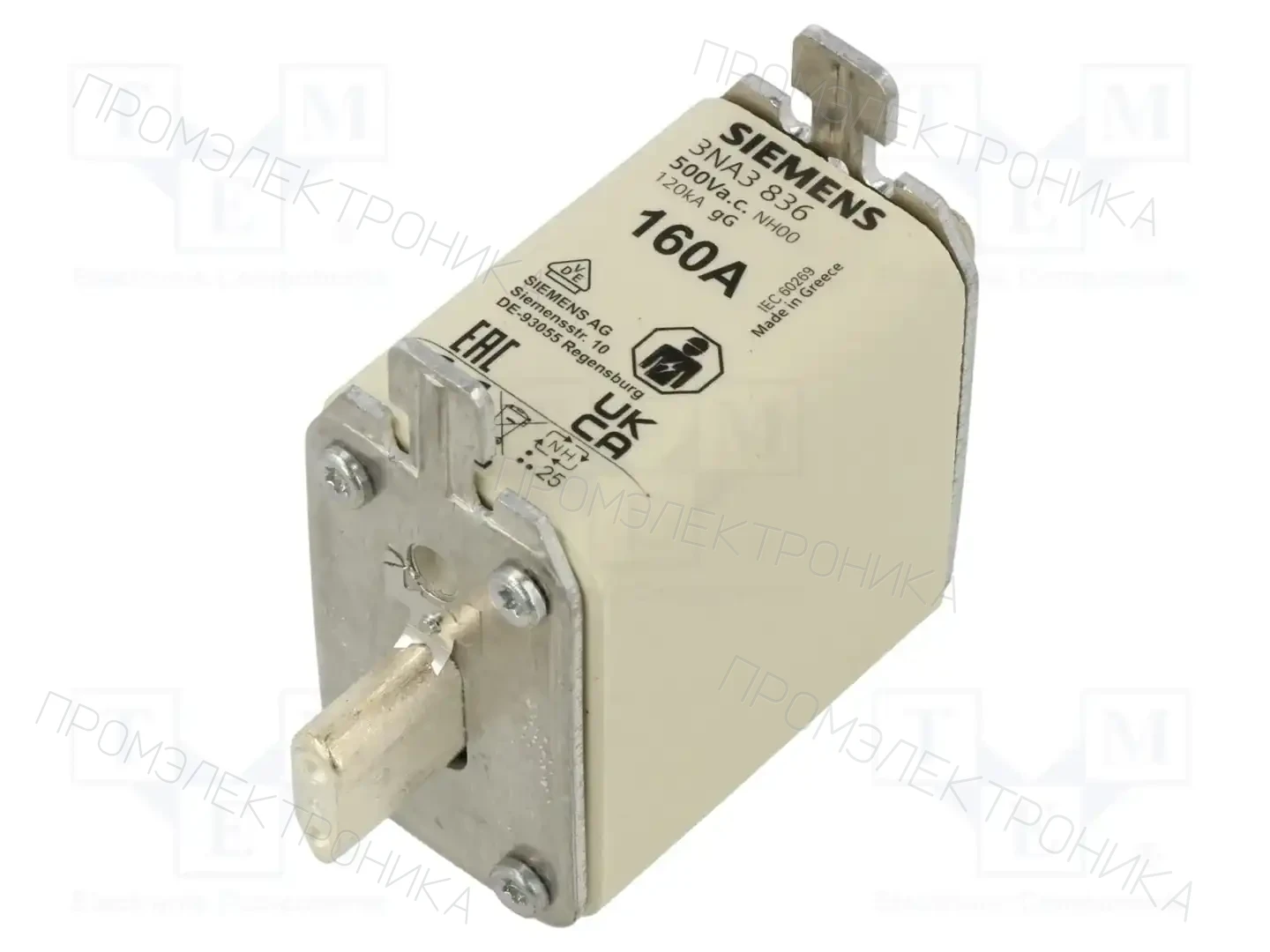 SIEMENS 3NA3 836 — Предохранители NH