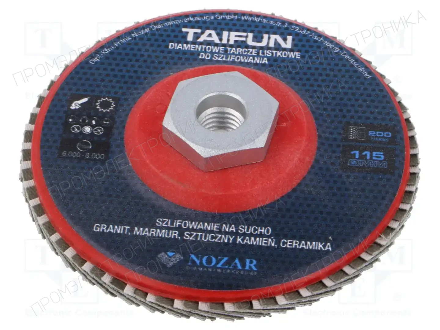 NOZAR DIAMANTWERKZEUGE PL6720392 — Диски для резки и шлифовки