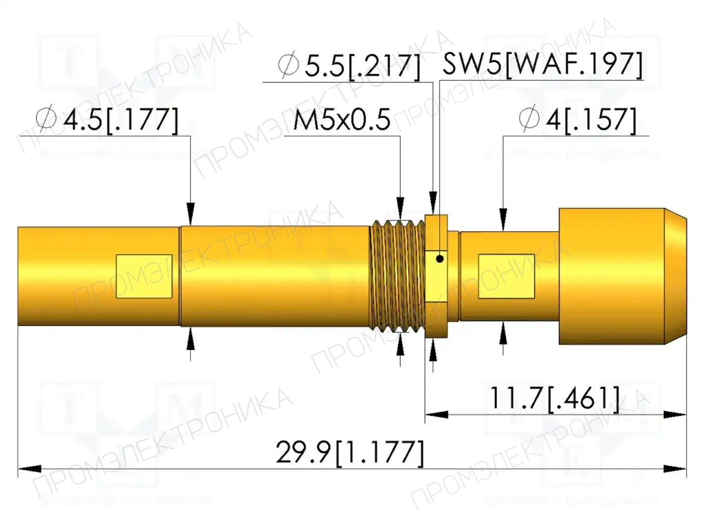 INGUN HFS-410 303 150 A 5042 RF3 M — Измерительные щупы