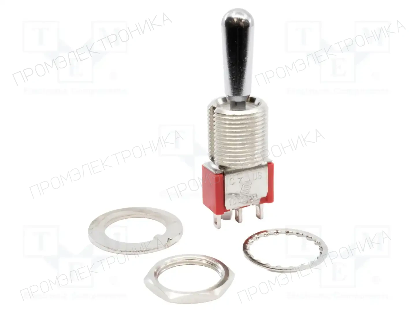 E-SWITCH 100SP1T8B13M1QEH — Переключатели рычажные