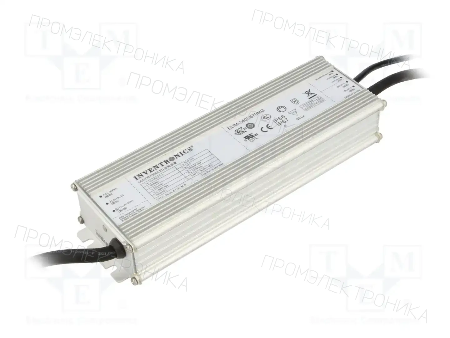 INVENTRONICS EUM-240S670MG — Блоки питания для LED