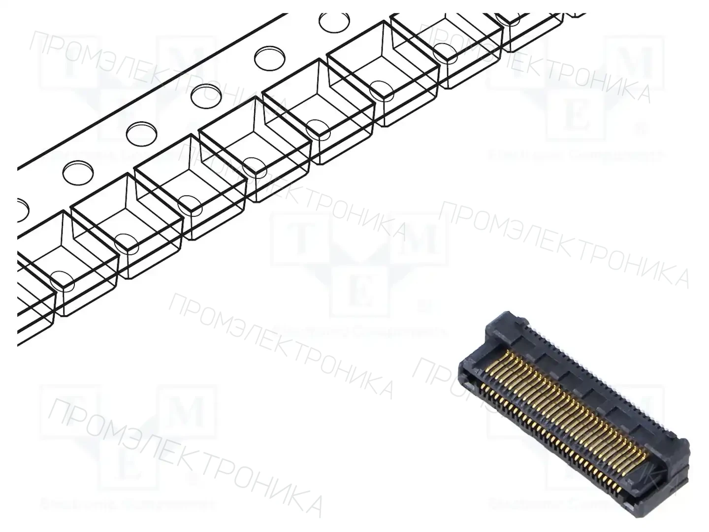 SAMTEC LSHM-130-04.0-L-DV-A-N-K-TR — Разъeмы пластина - пластина