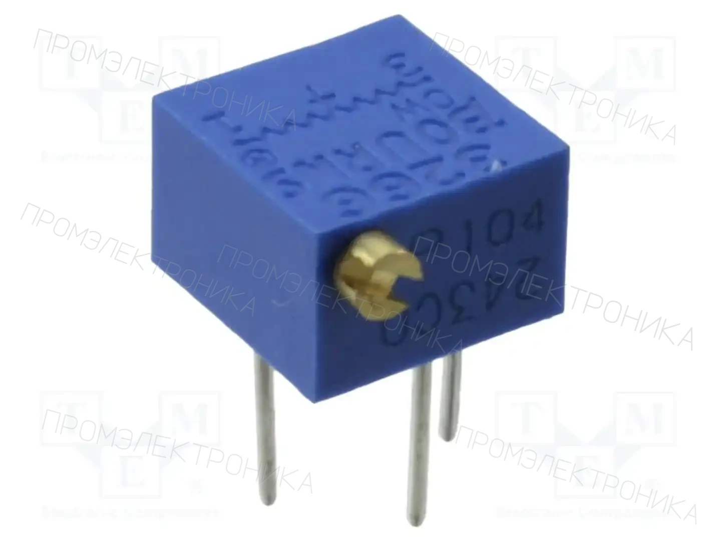BOURNS 3266P-1-102LF — Потенциометры THT многооборотные 1/4 дм