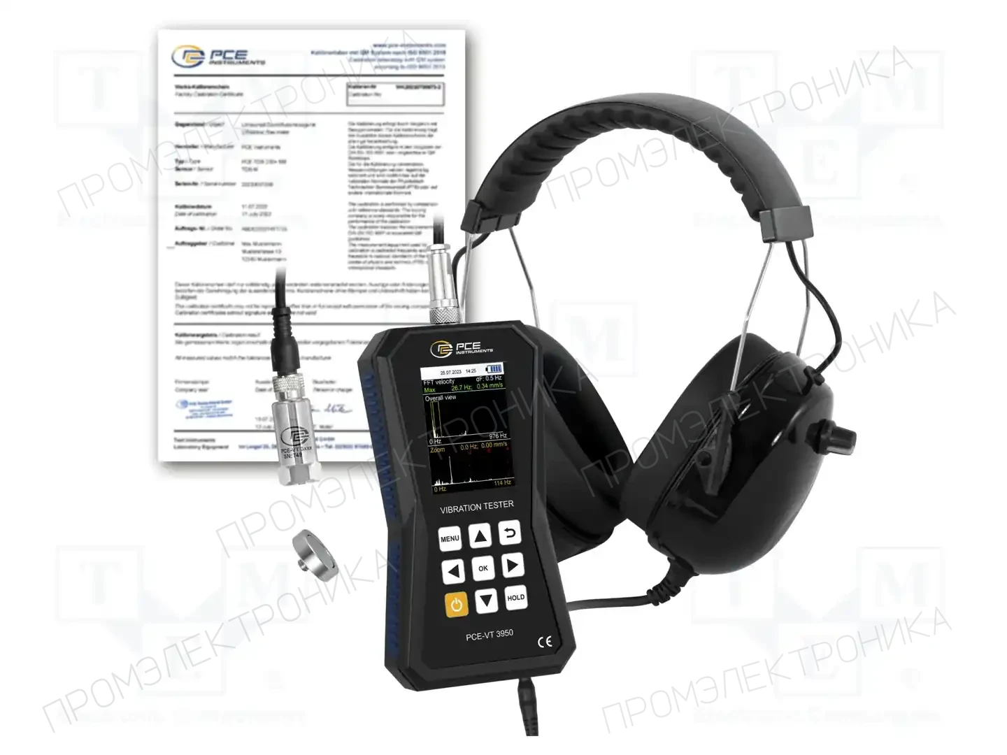 PCE INSTRUMENTS PCE-VT 3950-ICA — Виброметры