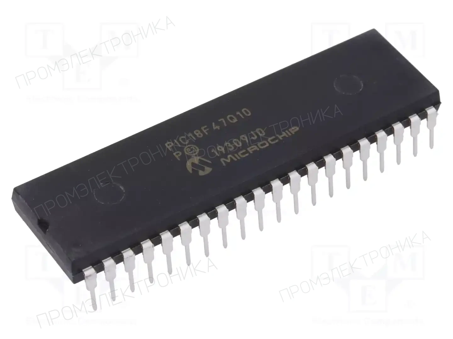Microchip Technology PIC18F47Q10-I/P — Линейка PIC 8-bit