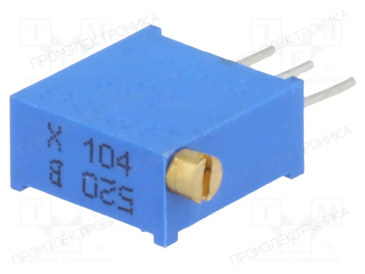 SR PASSIVES T910X-100K — Потенциометры THT многооборотные 3/8 дм