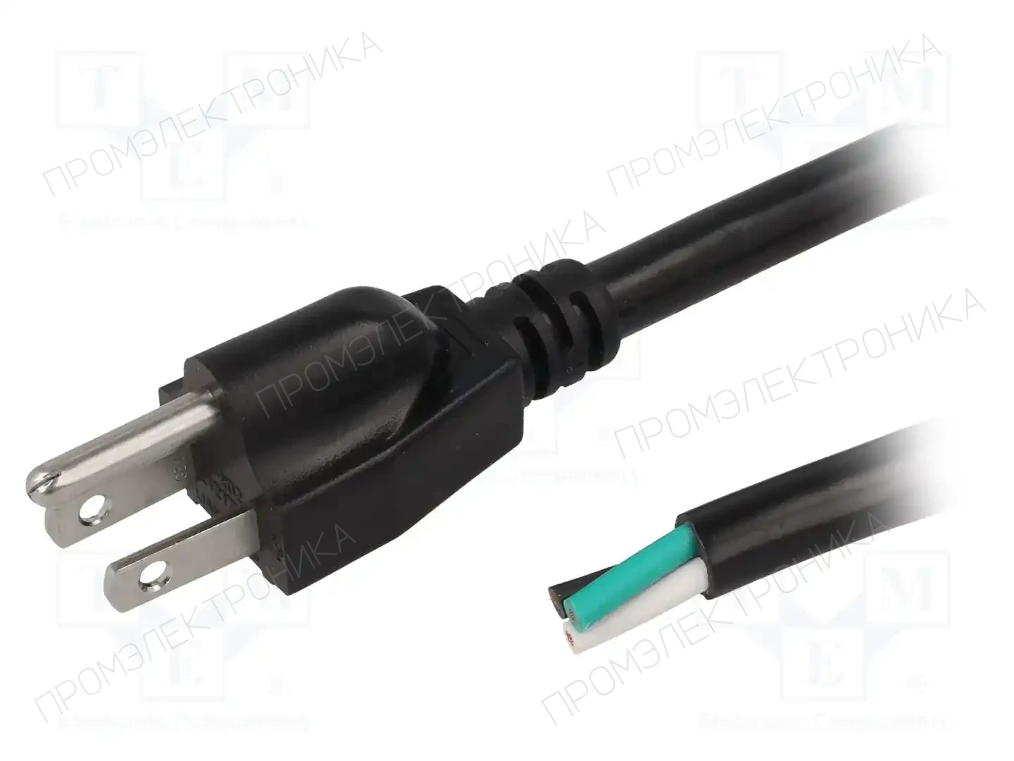 LIAN DUNG LT202 3X14AWG 105E.C 3.5M BLK — Кабели питания компьютерные и универс