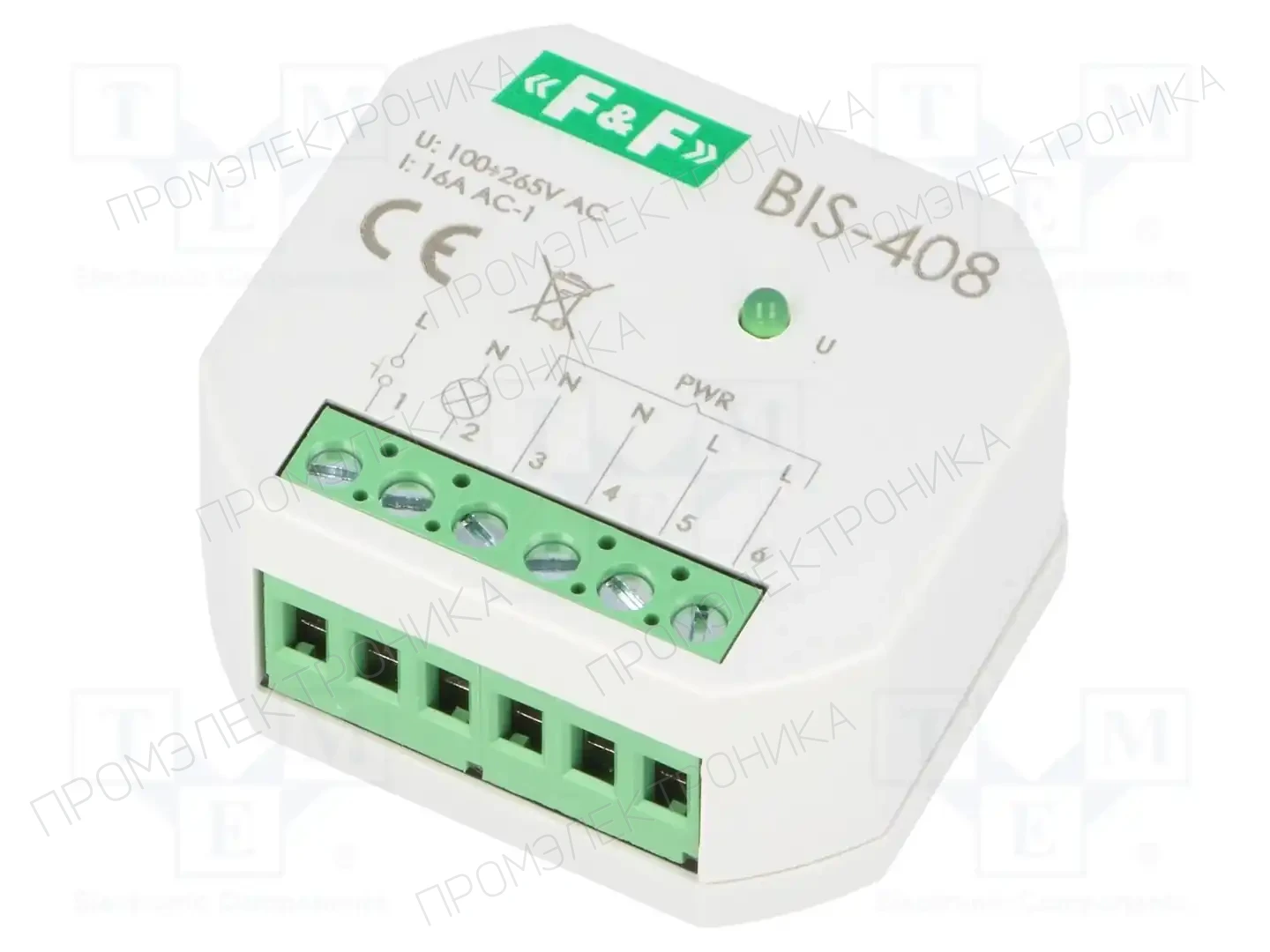F&F BIS-408 230V — Монтажные реле