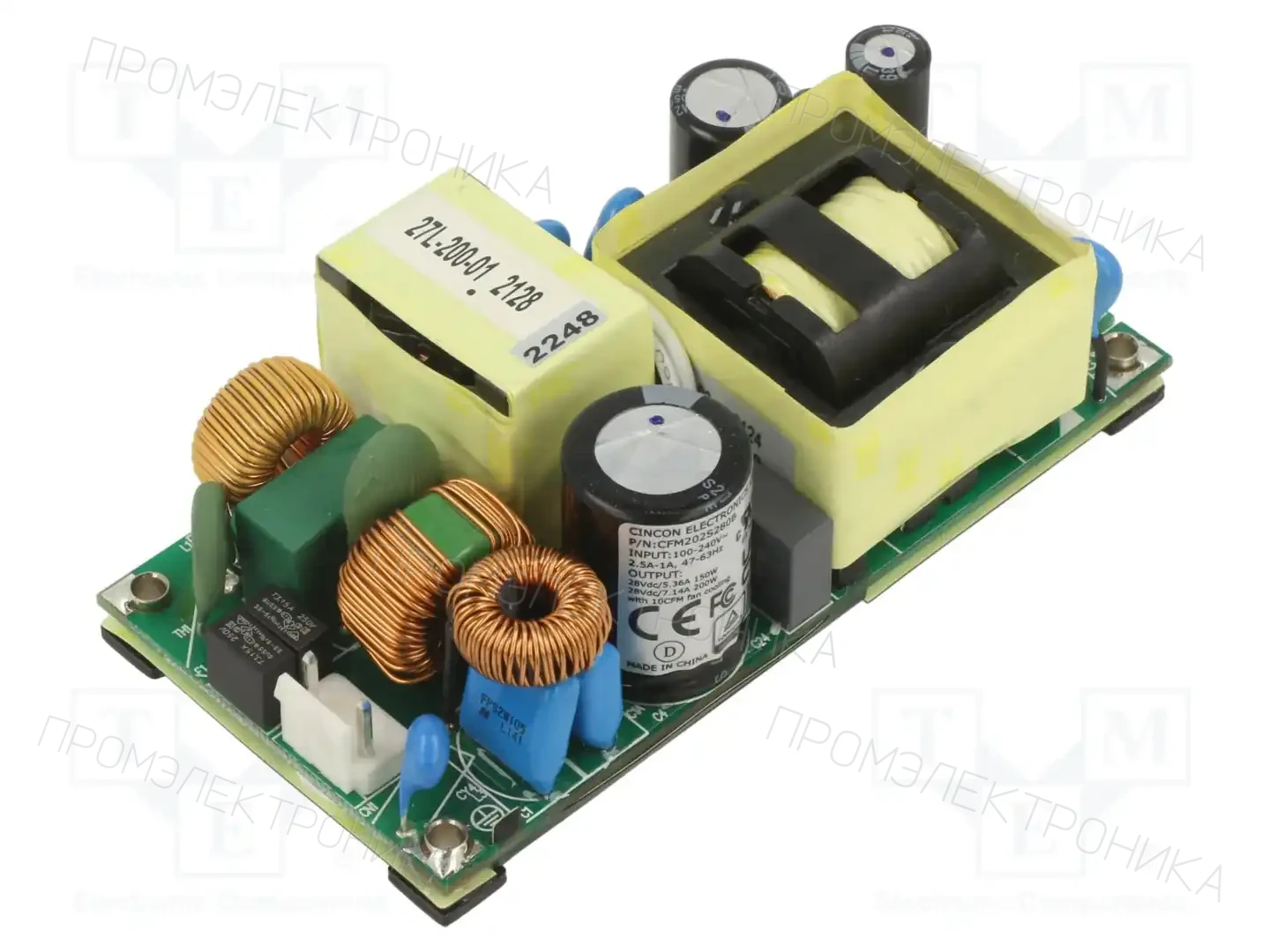 CINCON CFM202S280B — Открытые блоки питания