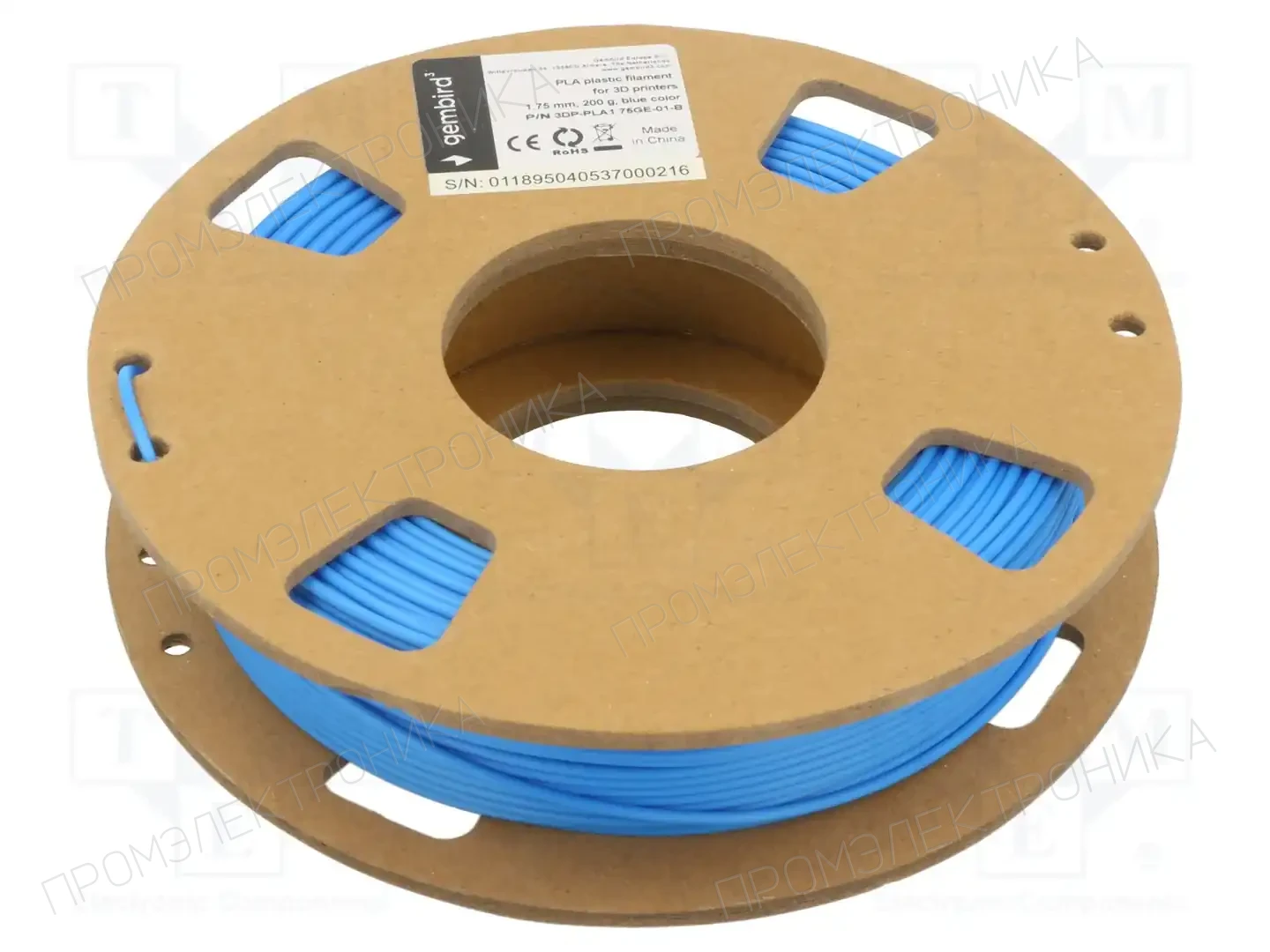 GEMBIRD 3DP-PLA1.75GE-01-B — Принтеры 3D и аксессуары