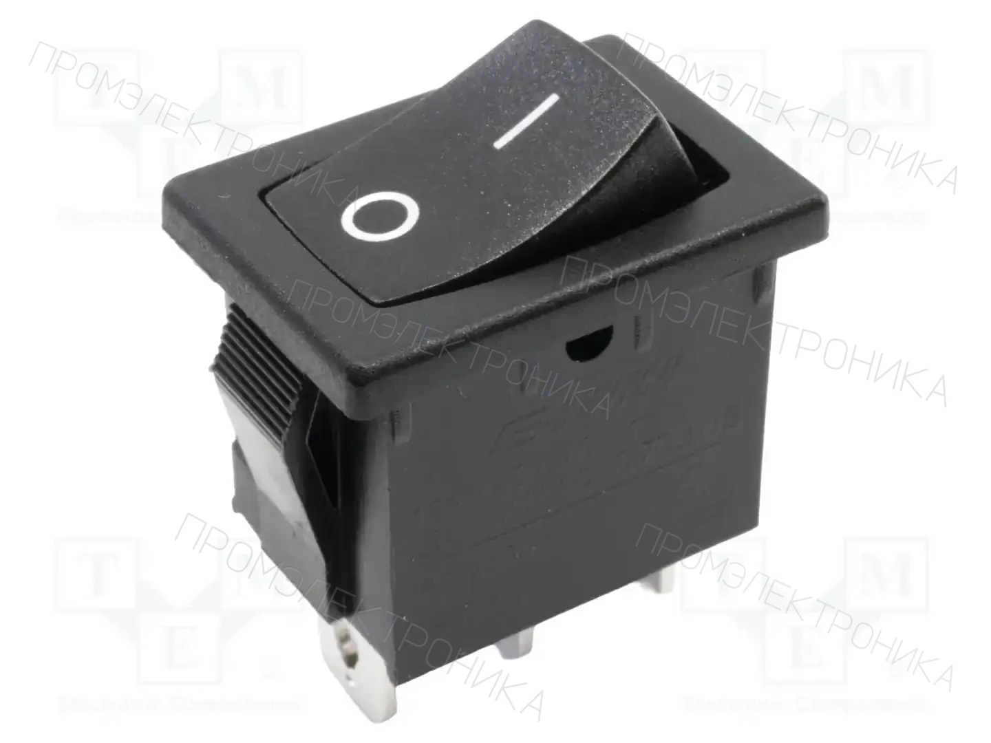 E-SWITCH R1966CBLKBLKFF — Переключатели типа Rocker