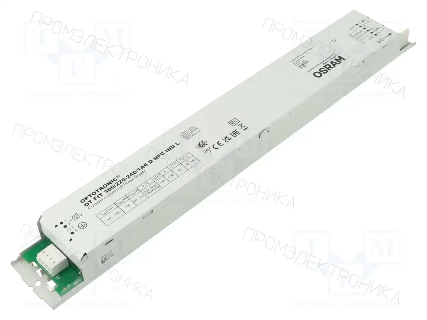 ams OSRAM OT FIT 300/220-240/1A6 D NFC IND L — Блоки питания для LED