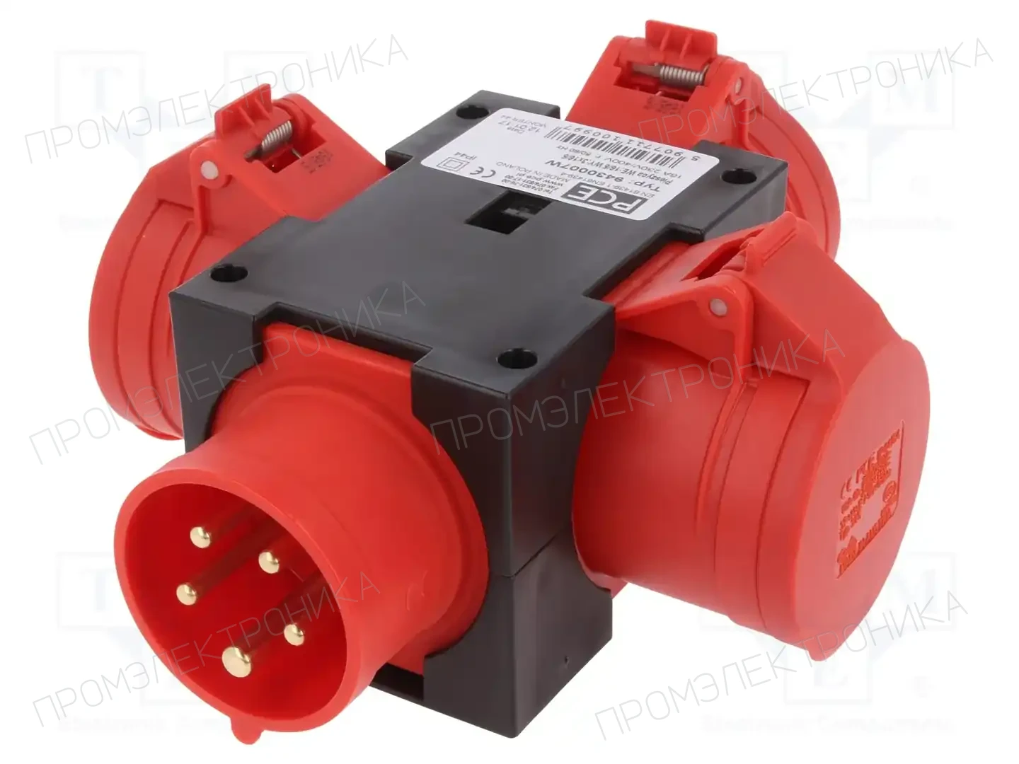 PCE 9430007W — Многофазные разъемы IEC 60309
