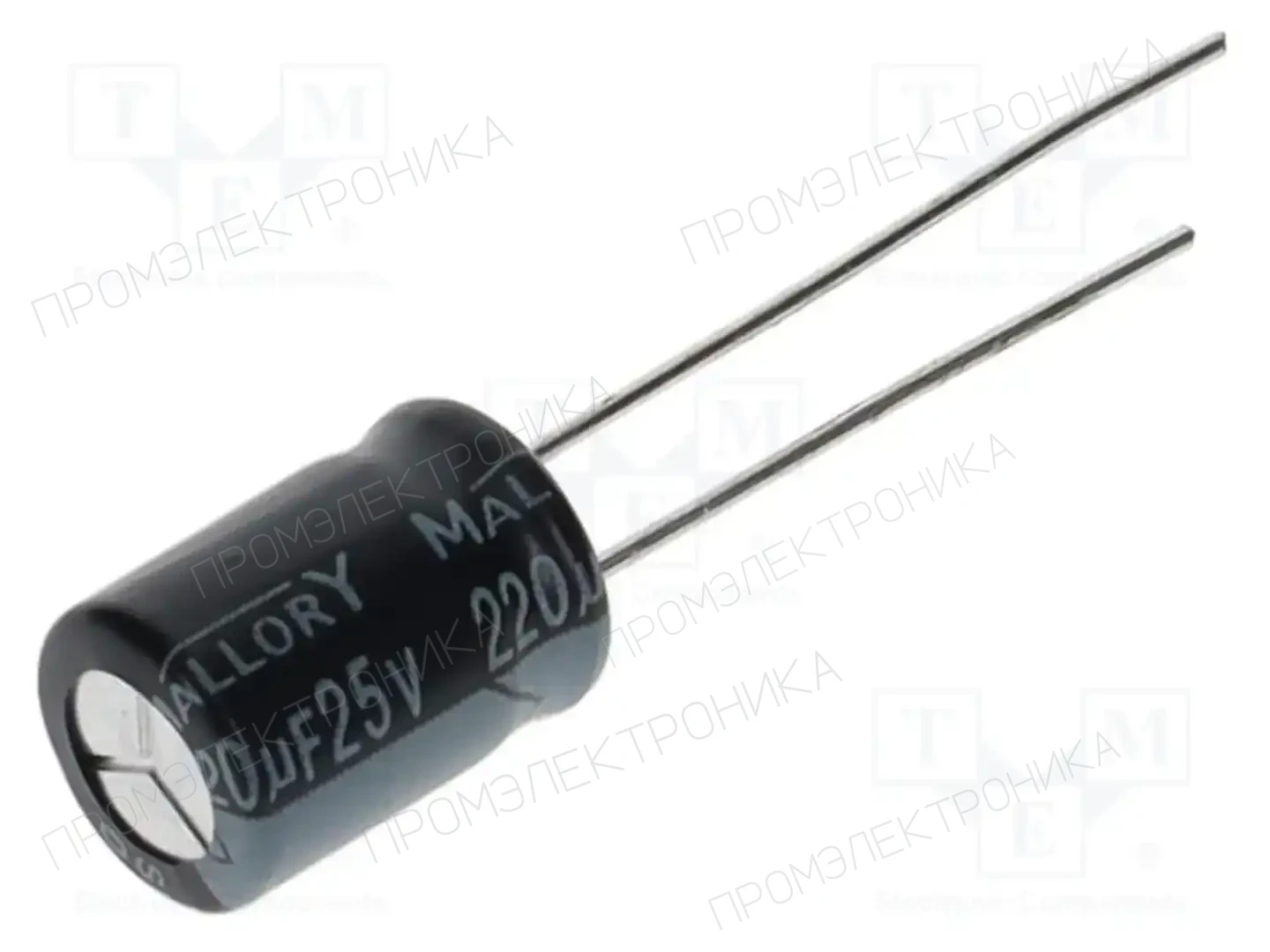 Knowles Corporation SEK221M025ST — Конденсаторы электролитические THT