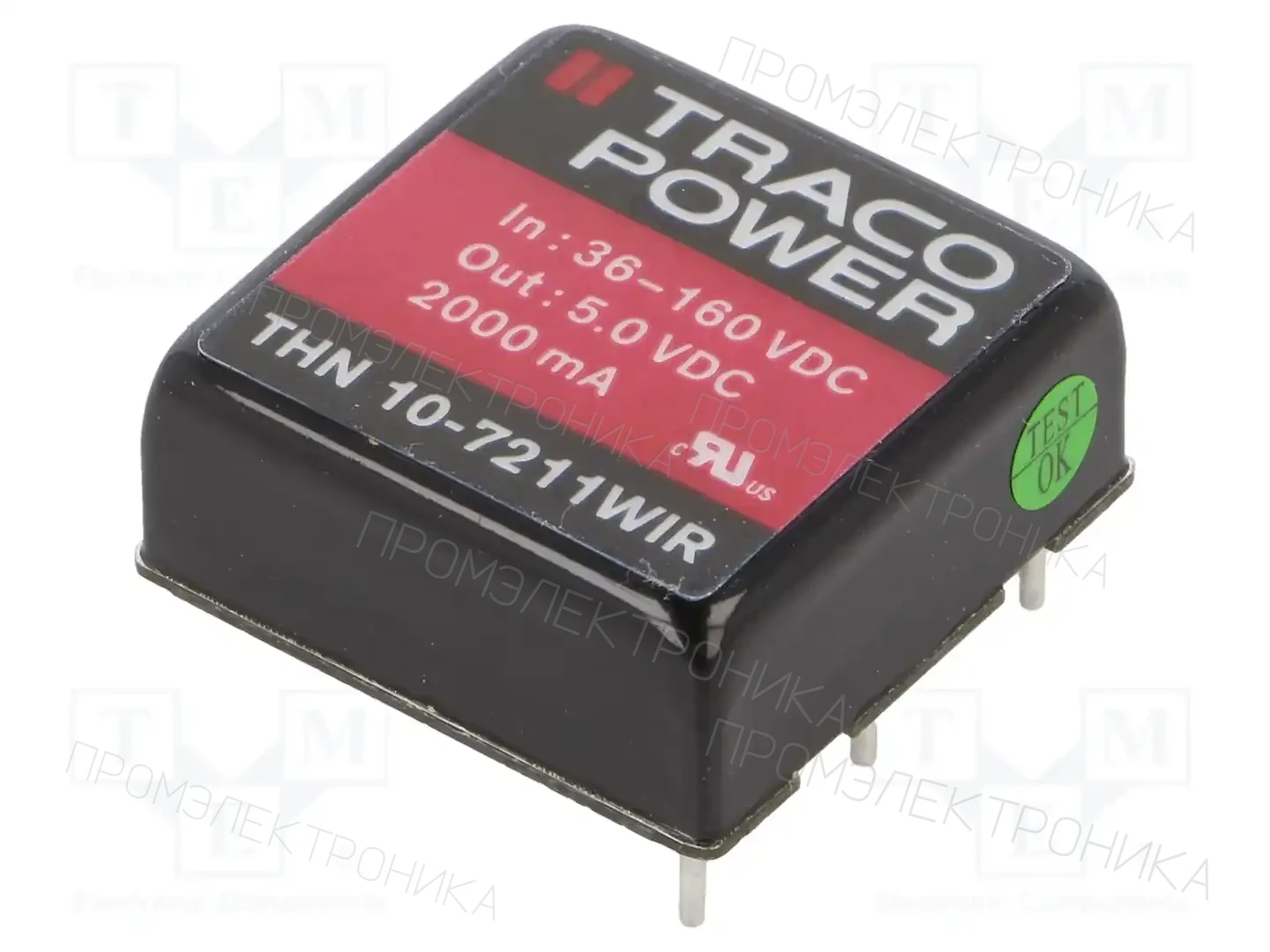 TRACO POWER THN 10-7211WIR — Преобразователи DC/DC