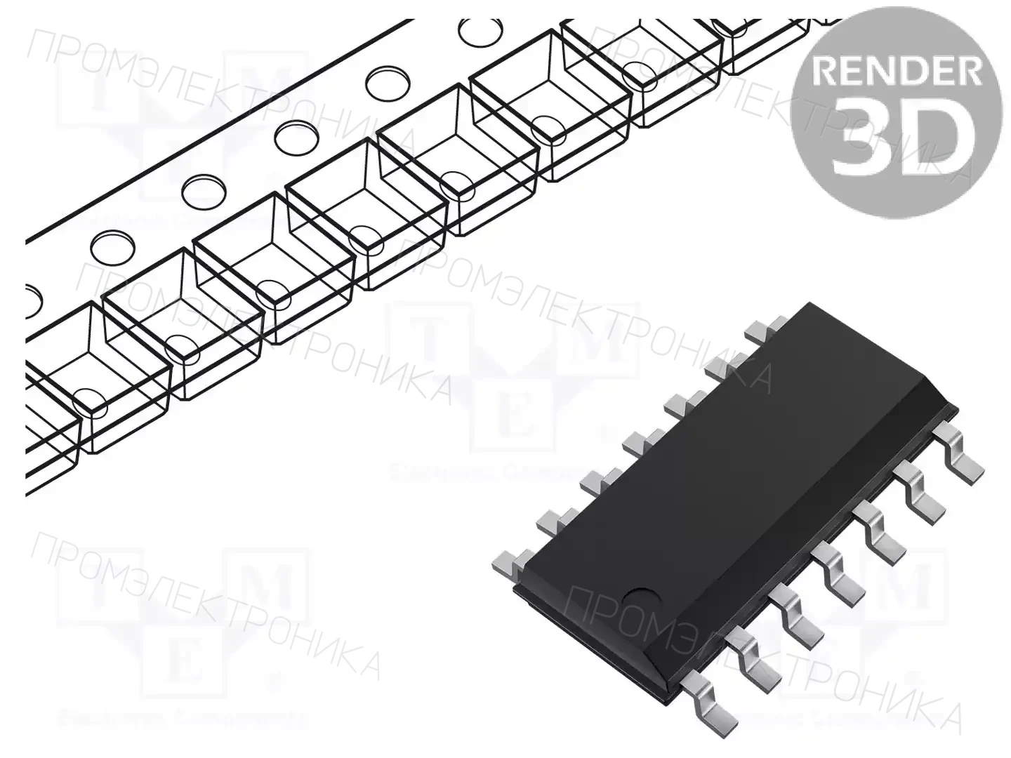 Microchip Technology PIC16F17126-I/SL — Линейка PIC 8-bit