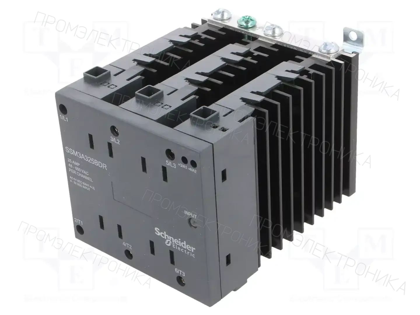 SCHNEIDER ELECTRIC SSM3A325BDR — Реле SSR трехфазные
