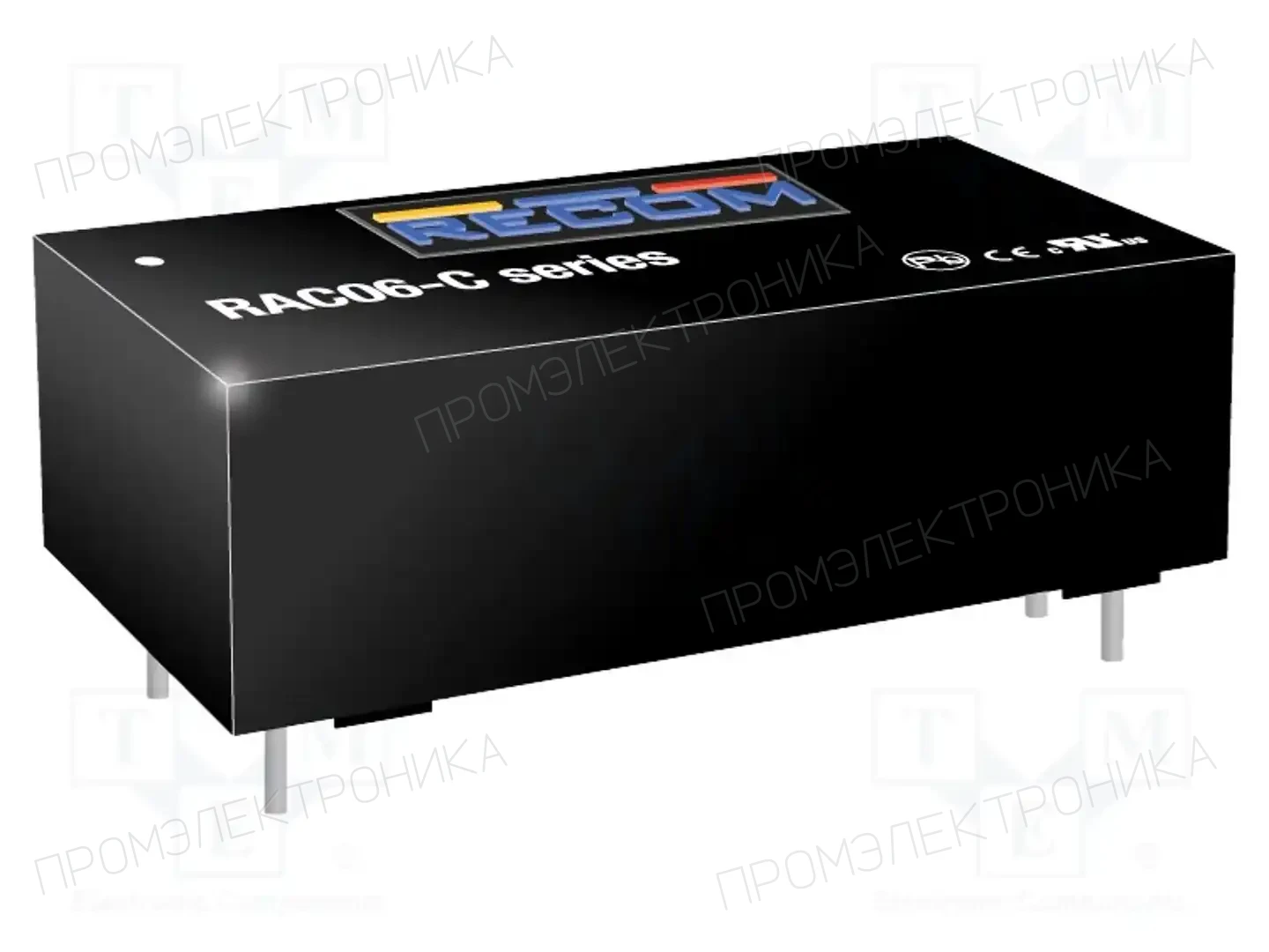 RECOM RAC06-15DC — Преобразователи AC/DC для PCB