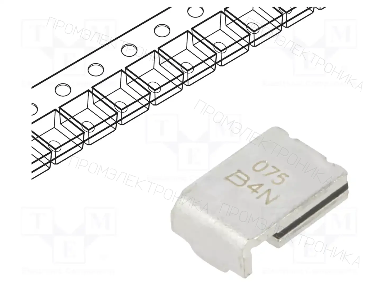 BOURNS MF-SM075-2 — Предохранители полимерные SMD