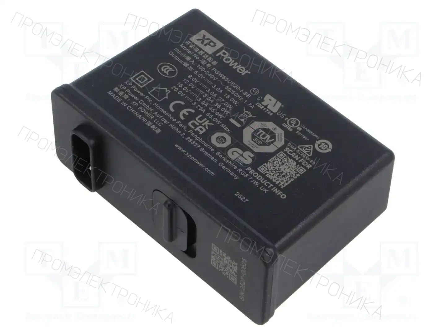 XP POWER PGW65US20-I-BB — Штекерные блоки питания