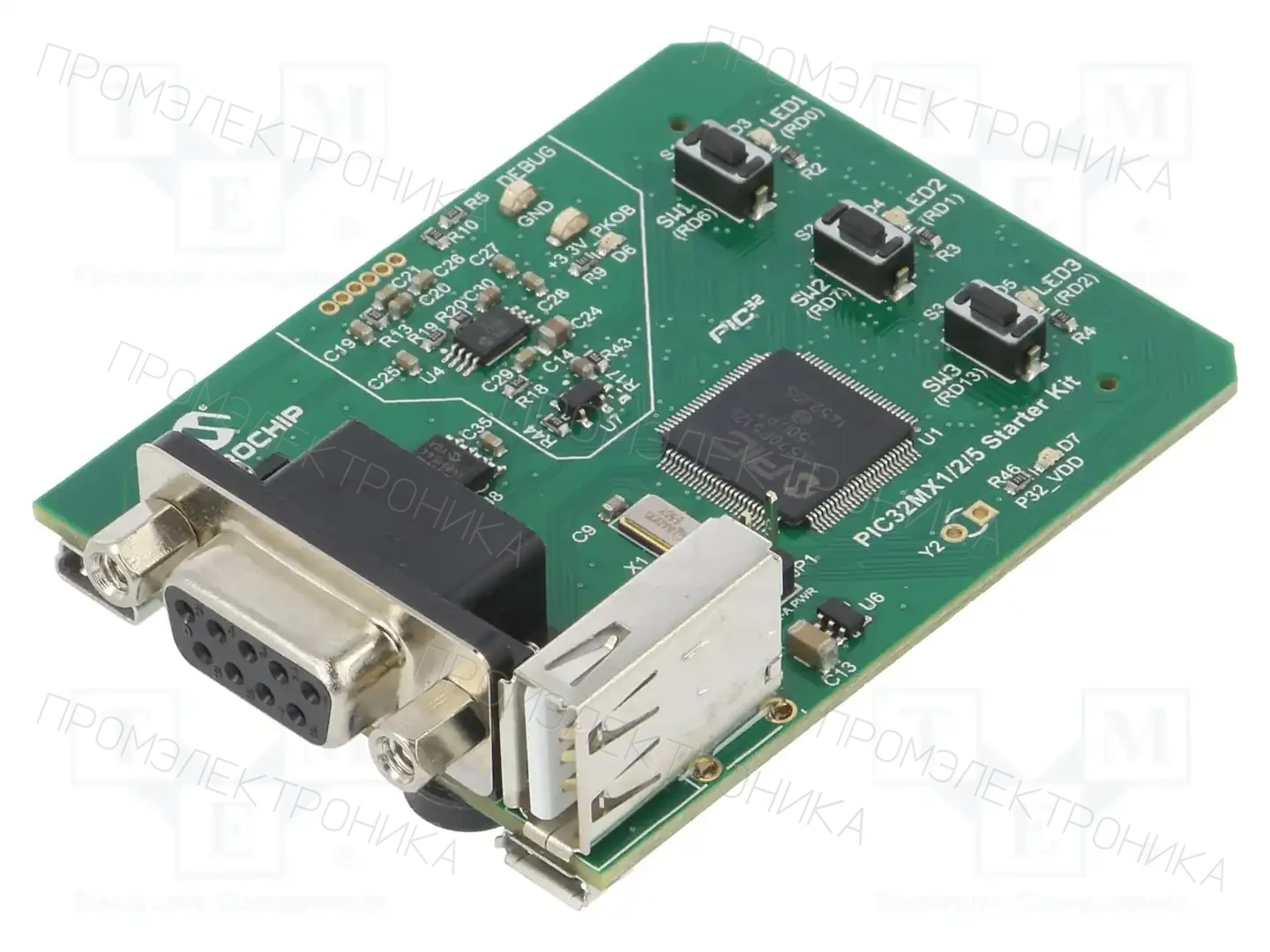 Microchip Technology DM320100 — Наборы пусковые для систем Microchip