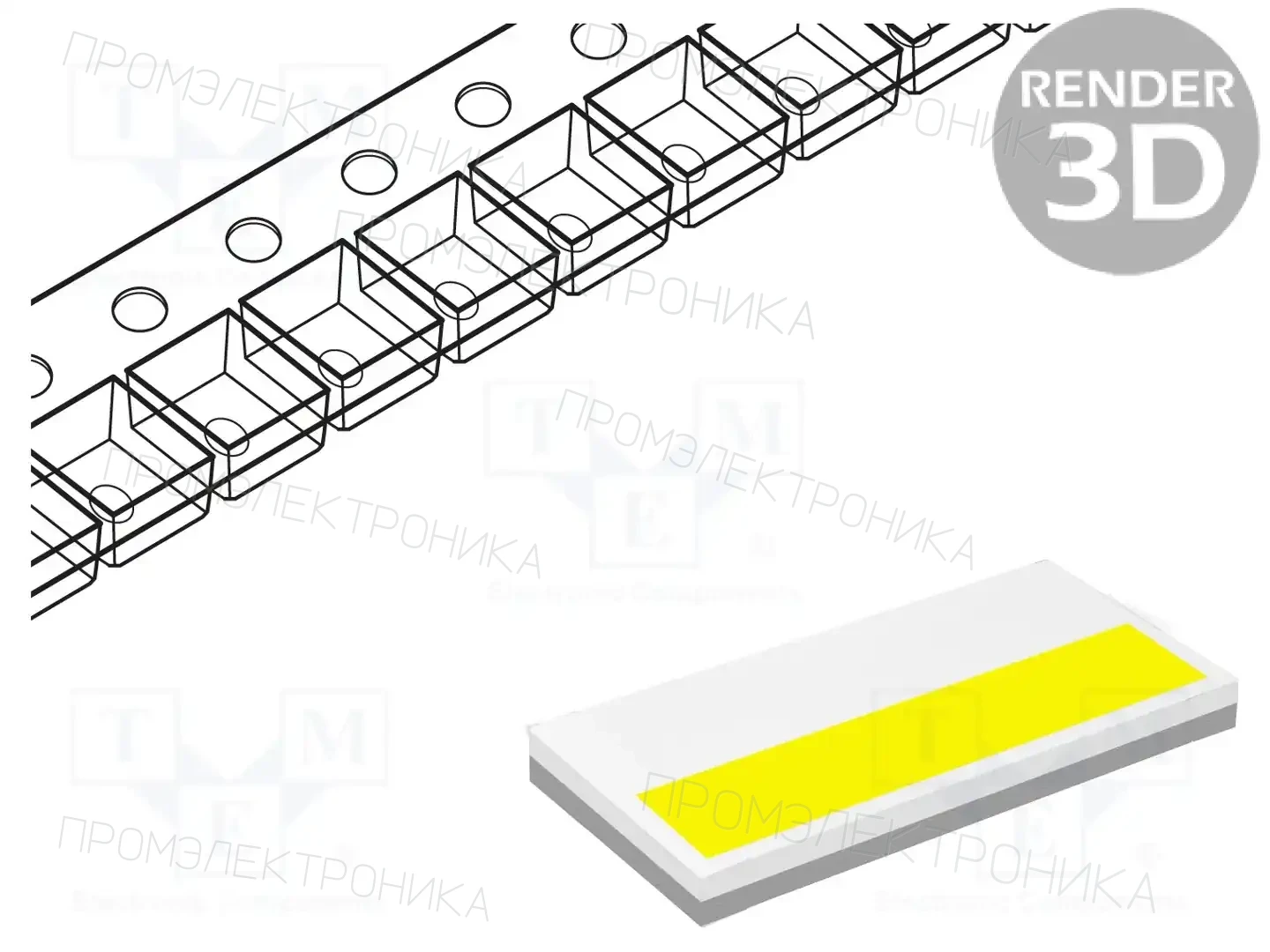 ProLight Opto PBVL-17FWE-F5GR1 — Светодиоды мощности белые - Emitter