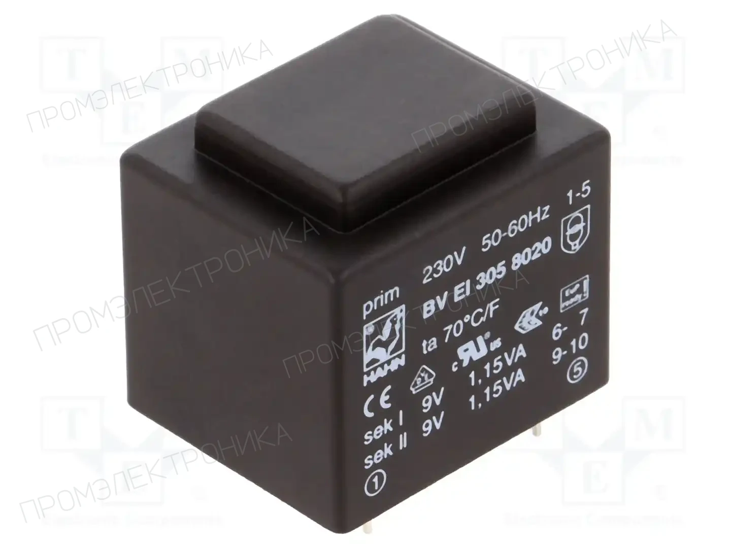 HAHN BV EI 305 8020 — Трансформаторы PCB