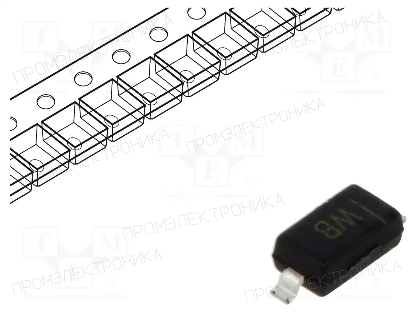 AKYGA SEMI AKS0998 — Универсальные диоды SMD