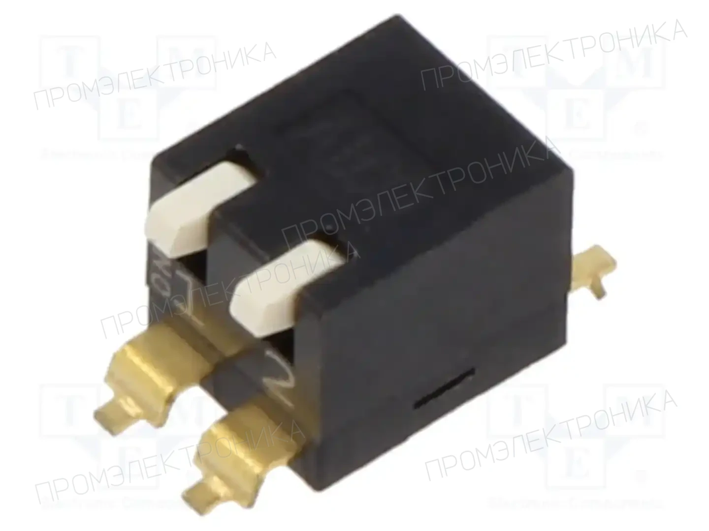 TE Connectivity EDSP02SGLNNTU04 — Переключатели типа Dip-Switch