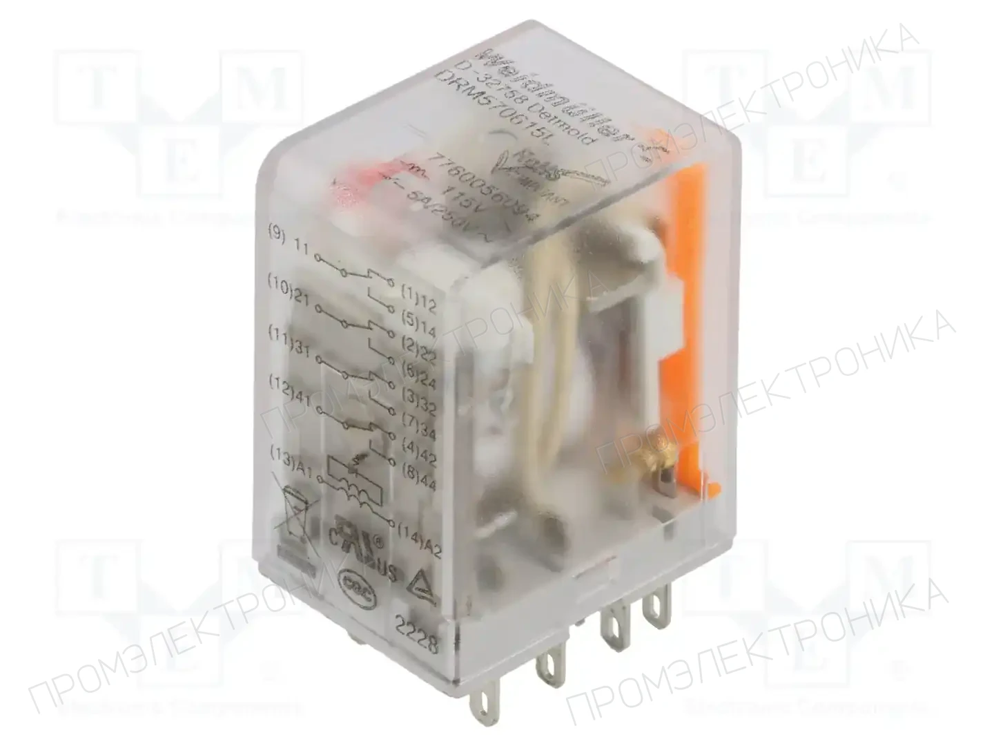 WEIDMÜLLER 7760056094 — Реле электромагн. промышленные