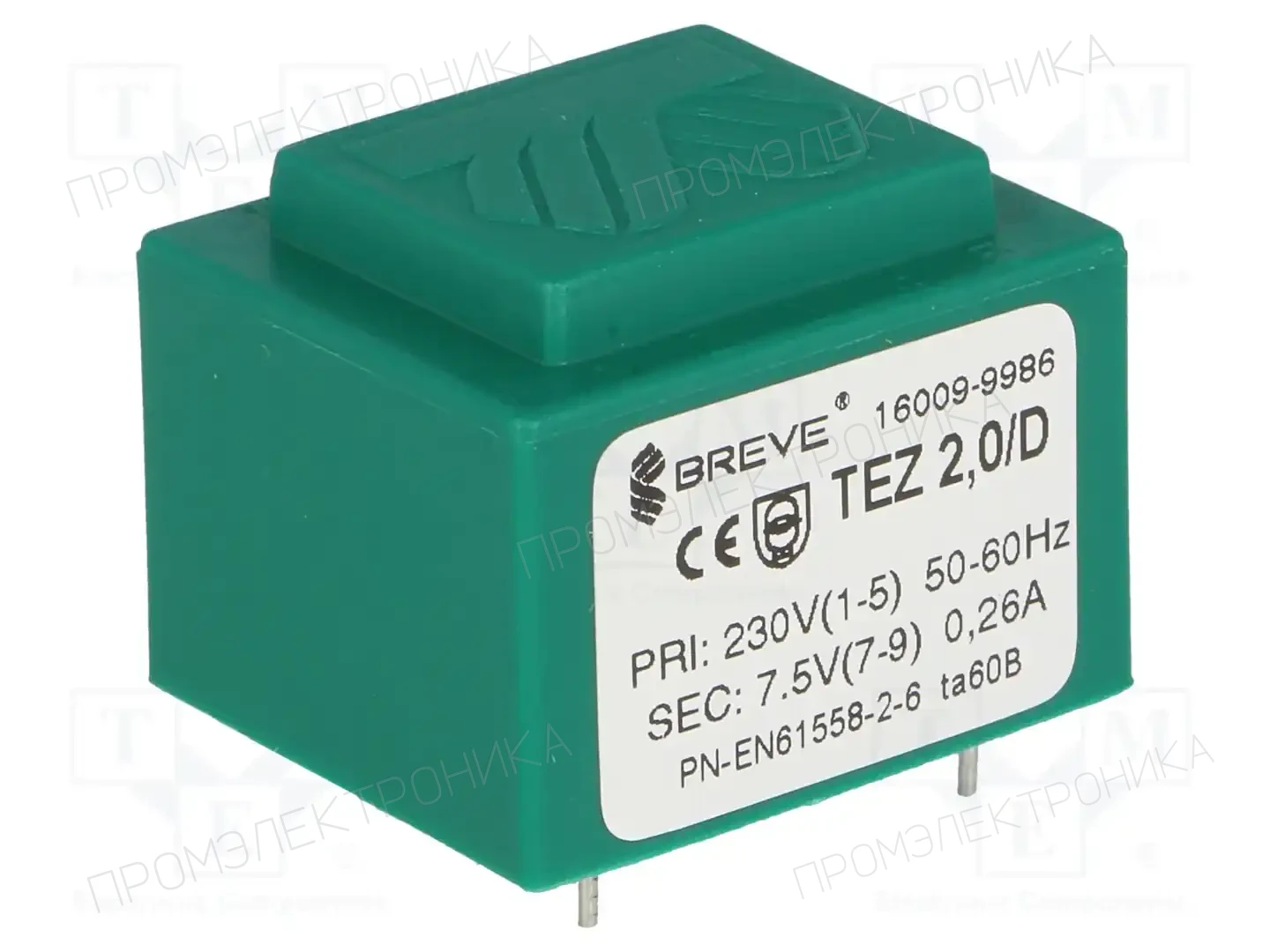BREVE TUFVASSONS 16009-9986 — Трансформаторы PCB
