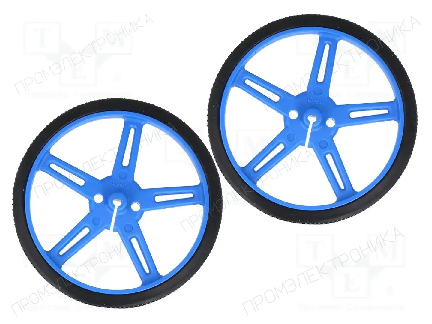 POLOLU POLOLU WHEEL 70X8MM PAIR – BLUE — Аксессуары для робототехники и RC WHEEL 70X8MM PAIR – BLUE