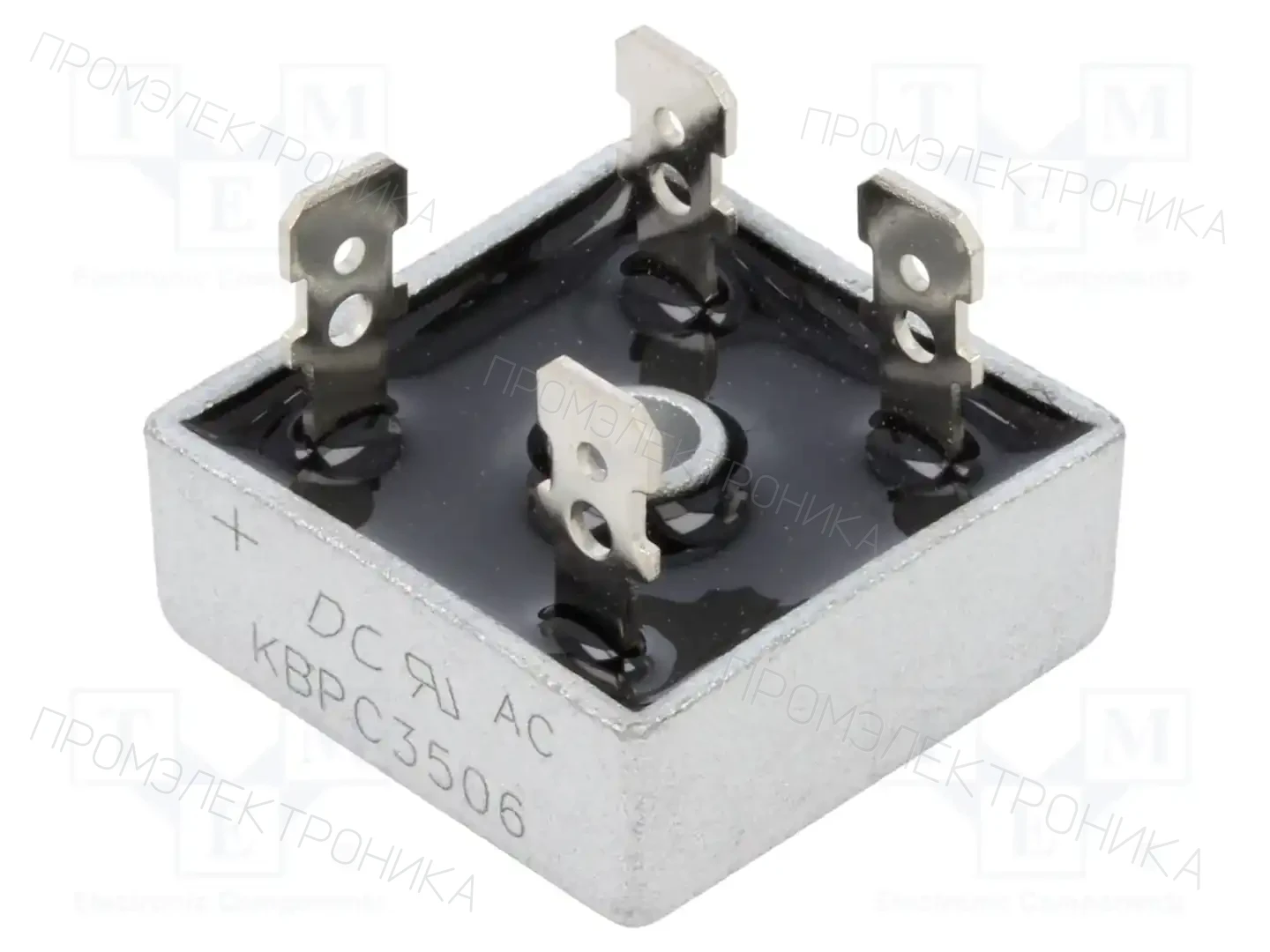 DC COMPONENTS KBPC3506 — Однофазные мосты диодные квадратные