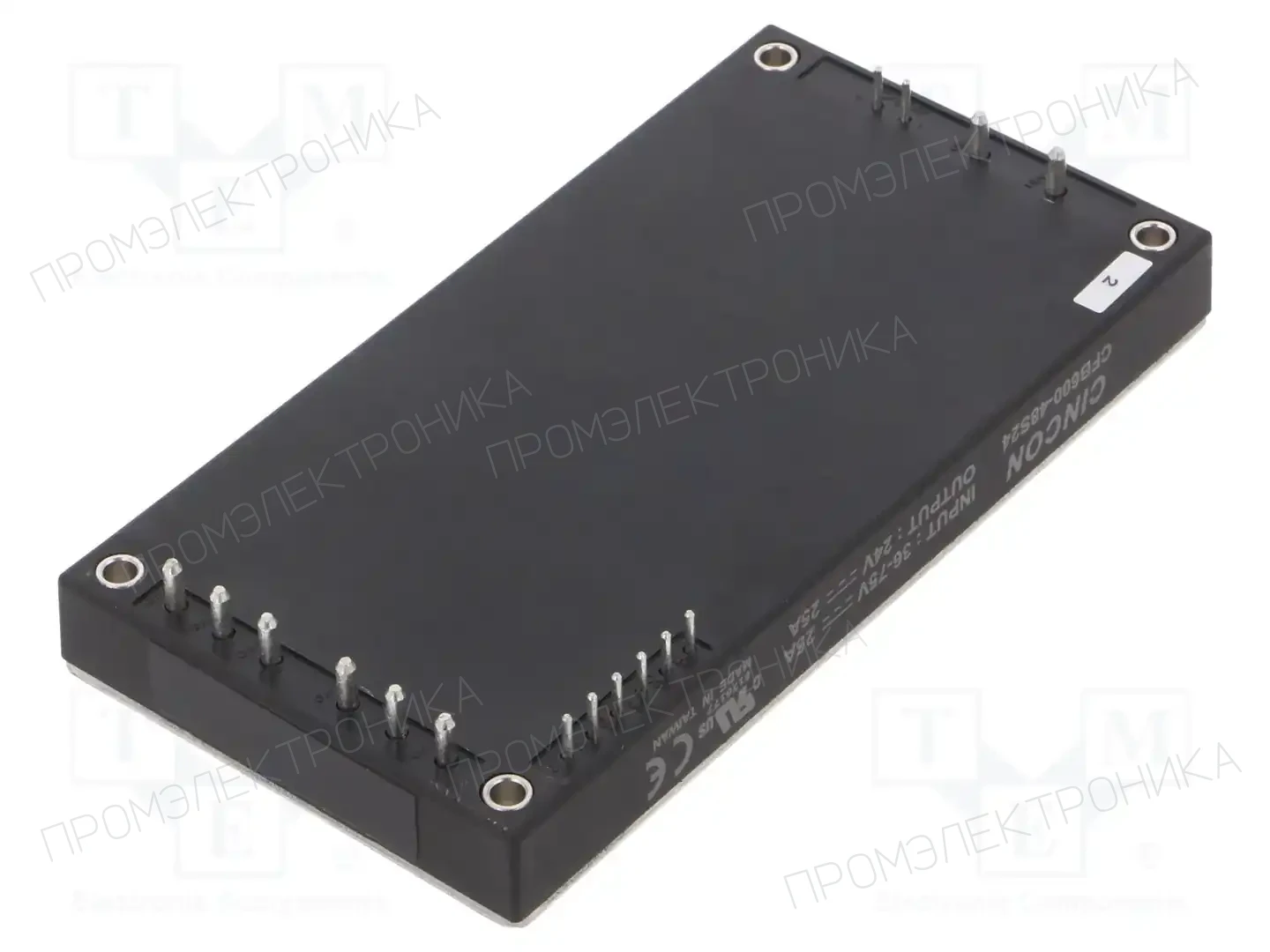 CINCON CFB600-48S24 — Преобразователи DC/DC