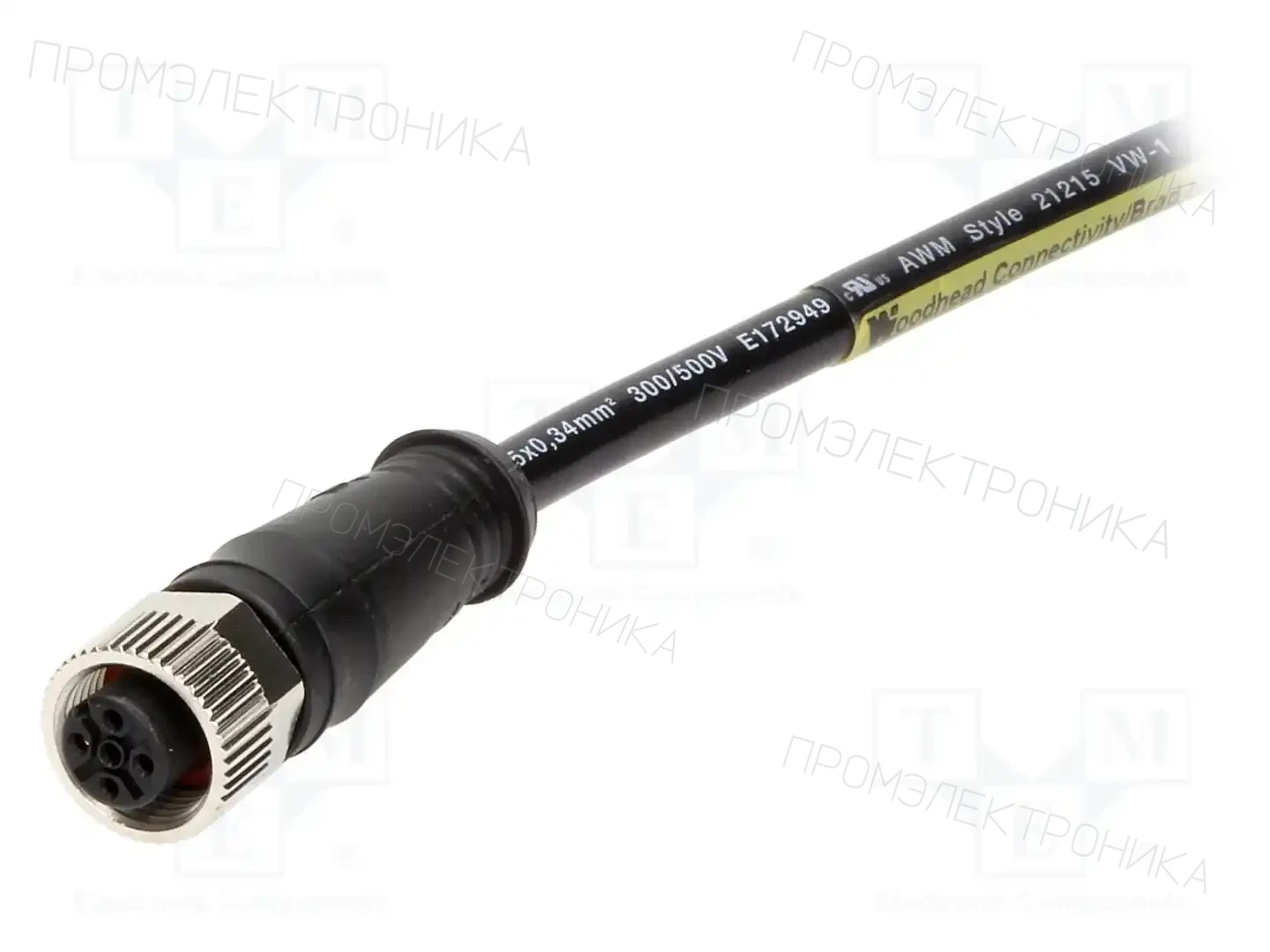 MOLEX 1200659520 — Соединения M12 с проводом