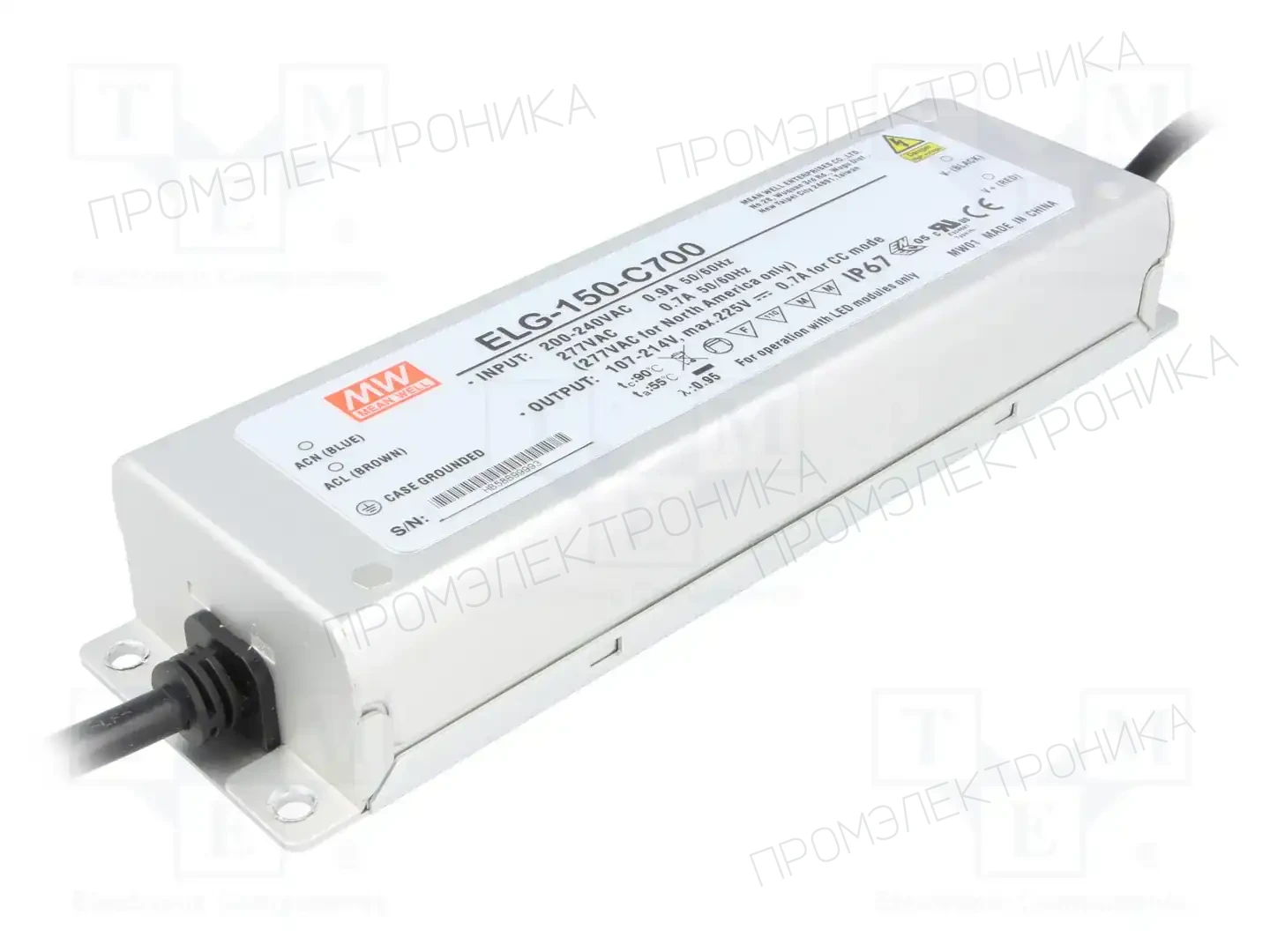 MEAN WELL ELG-150-C700 — Блоки питания для LED