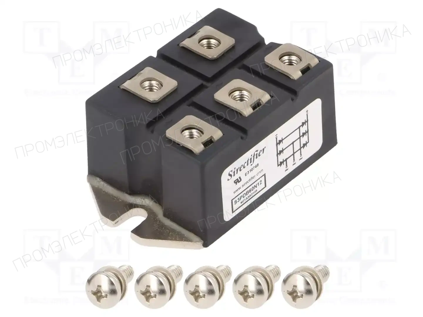 SIRECTIFIER S3PDB60N12 — Трехфазные мосты диодные