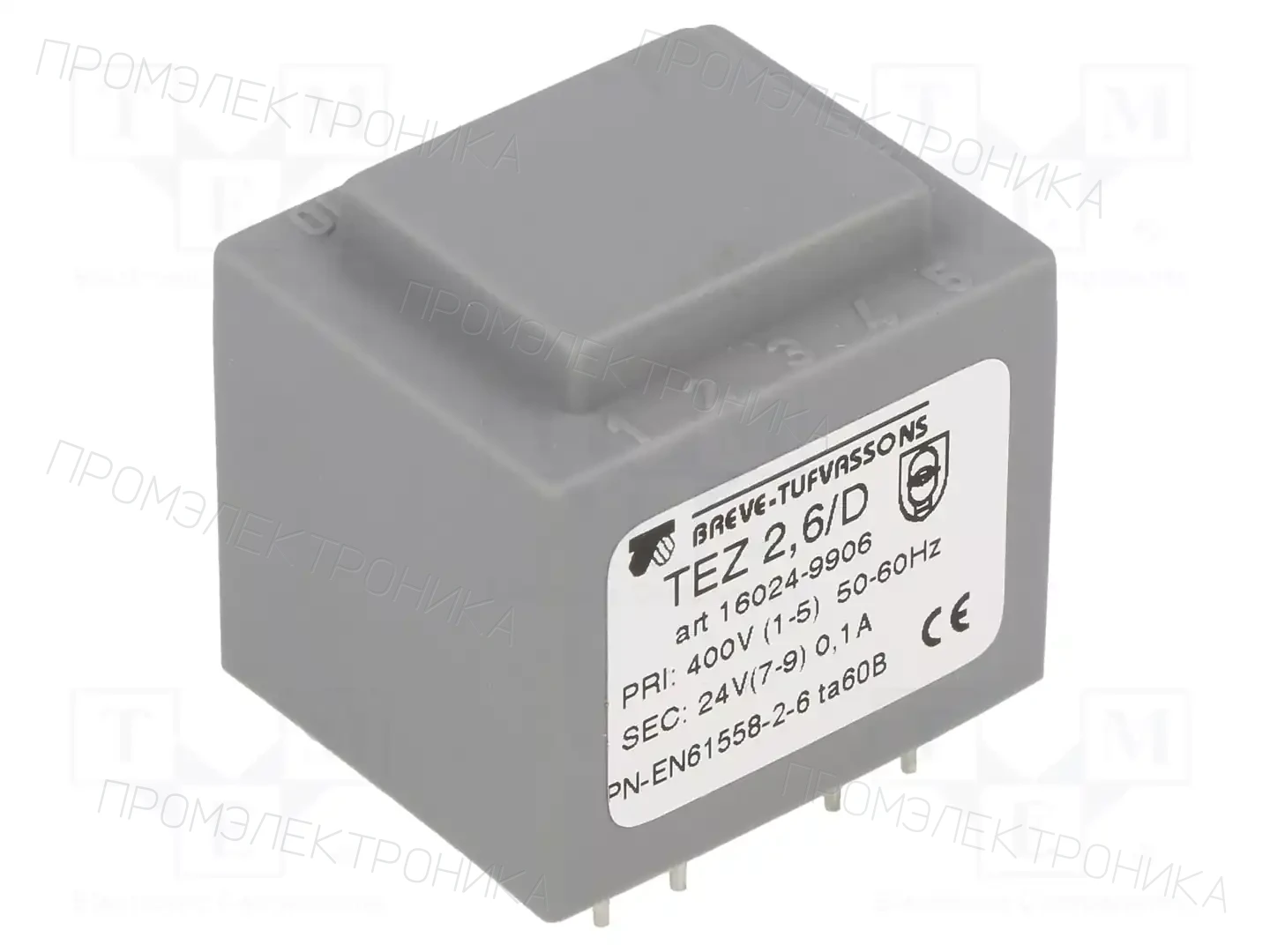BREVE TUFVASSONS 16024-9906 — Трансформаторы PCB