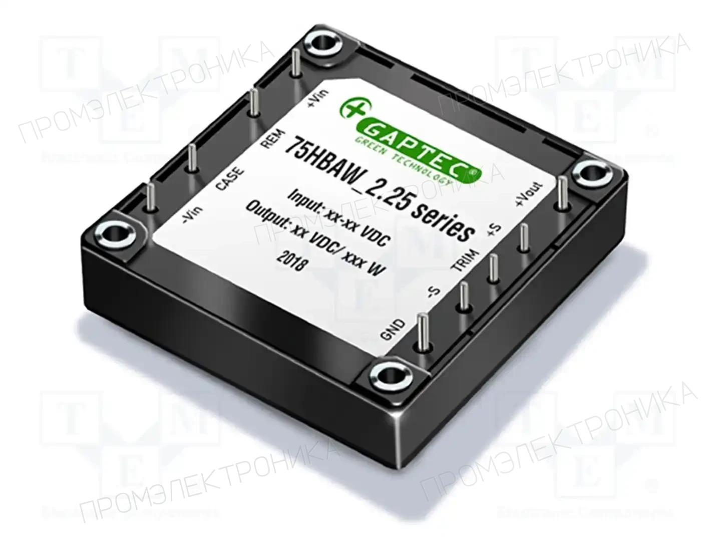 GAPTEC Electronic 75HBAW4_11012S2.25 — Преобразователи DC/DC