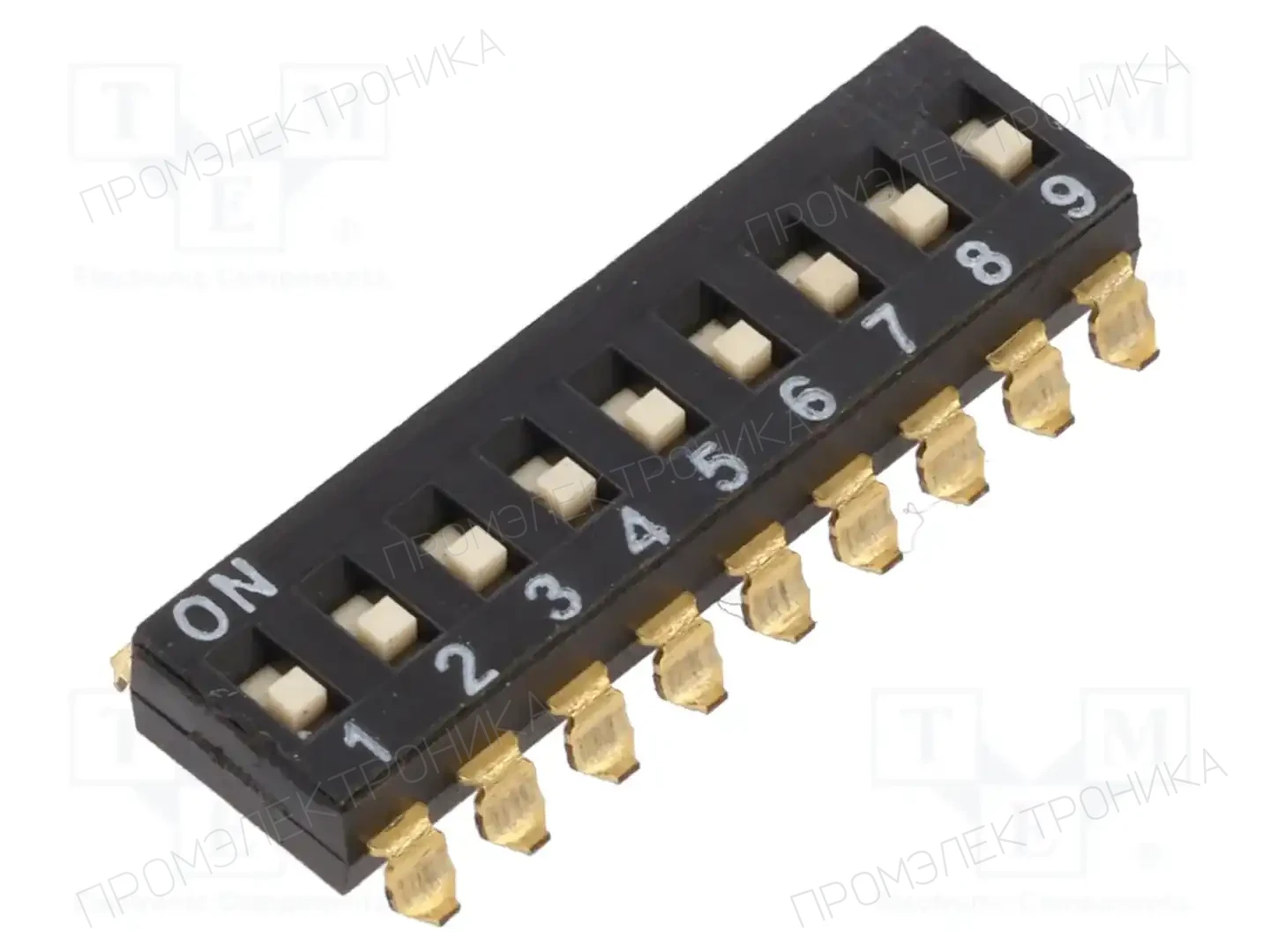 ONPOW BIS09R — Переключатели типа Dip-Switch